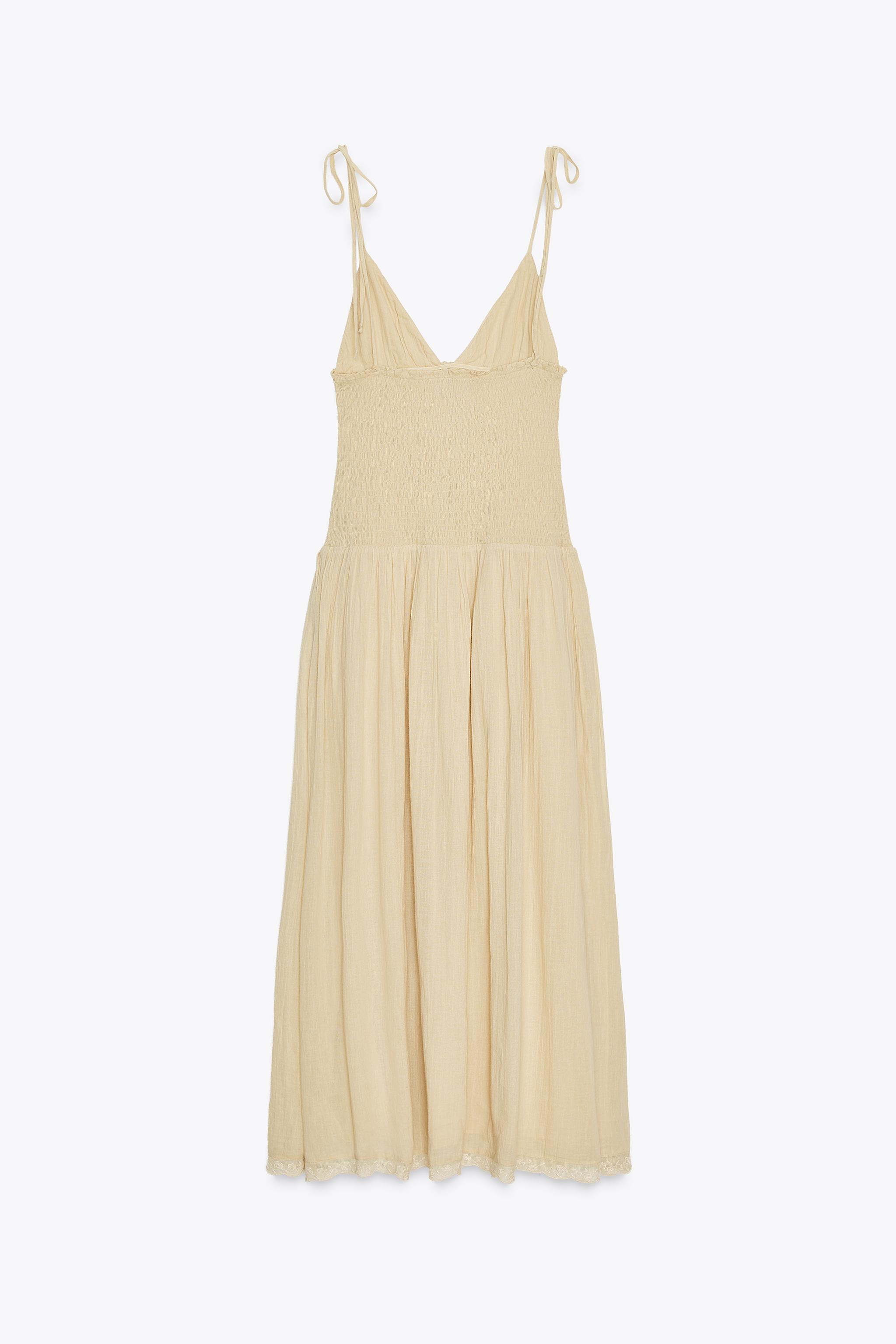 COMBINATION HONEYCOMB MIDI DRESS