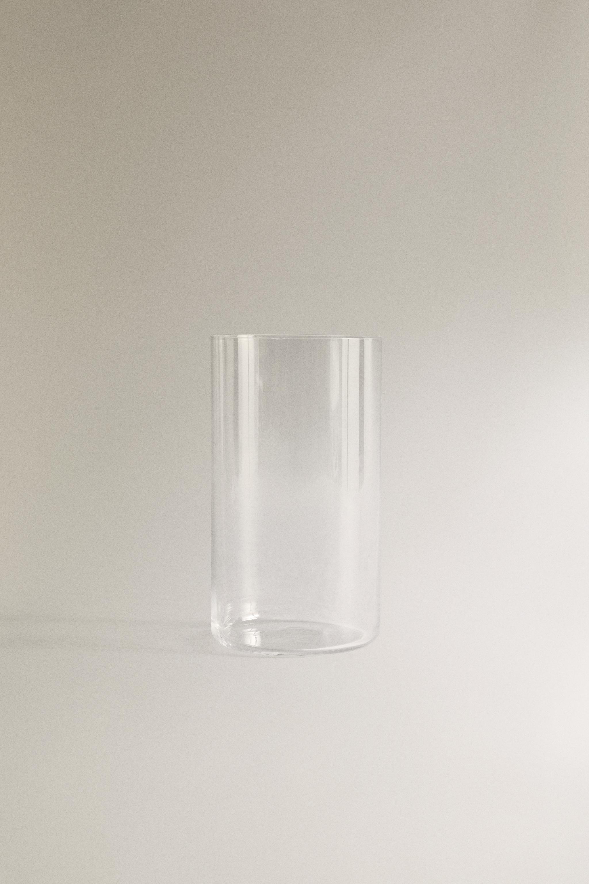 STRAIGHT CRYSTALLINE SOFT DRINK TUMBLER