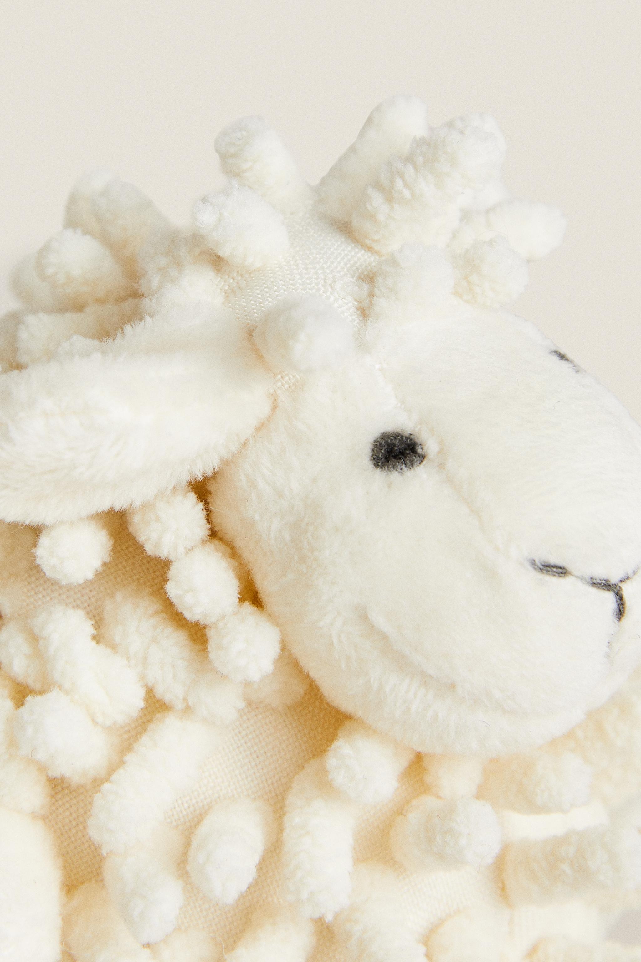 CHILDREN’S SHEEP PLUSH TOY RATTLE