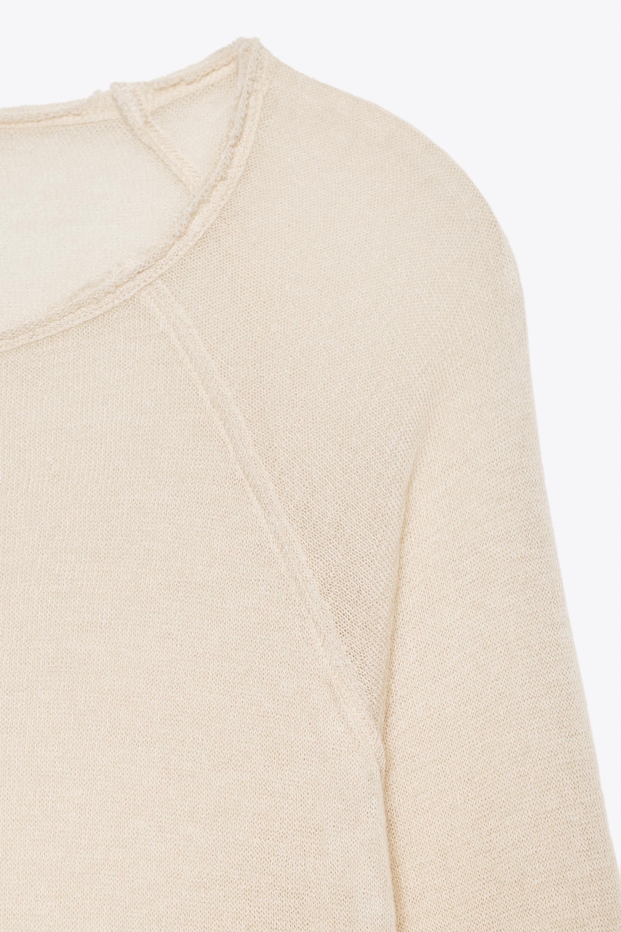 LONG SLEEVE T-SHIRT WITH WOOL