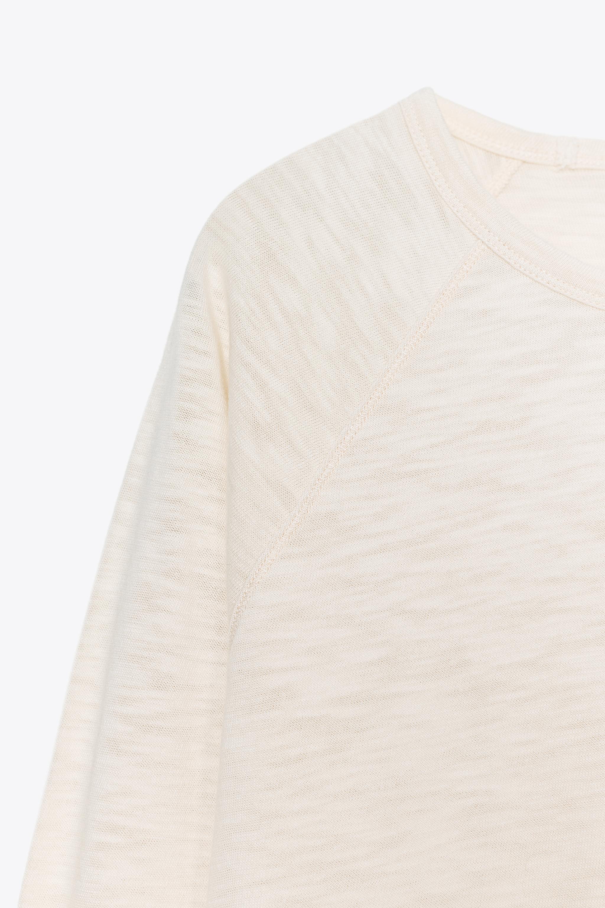 COTTON RAGLAN SLEEVE T-SHIRT