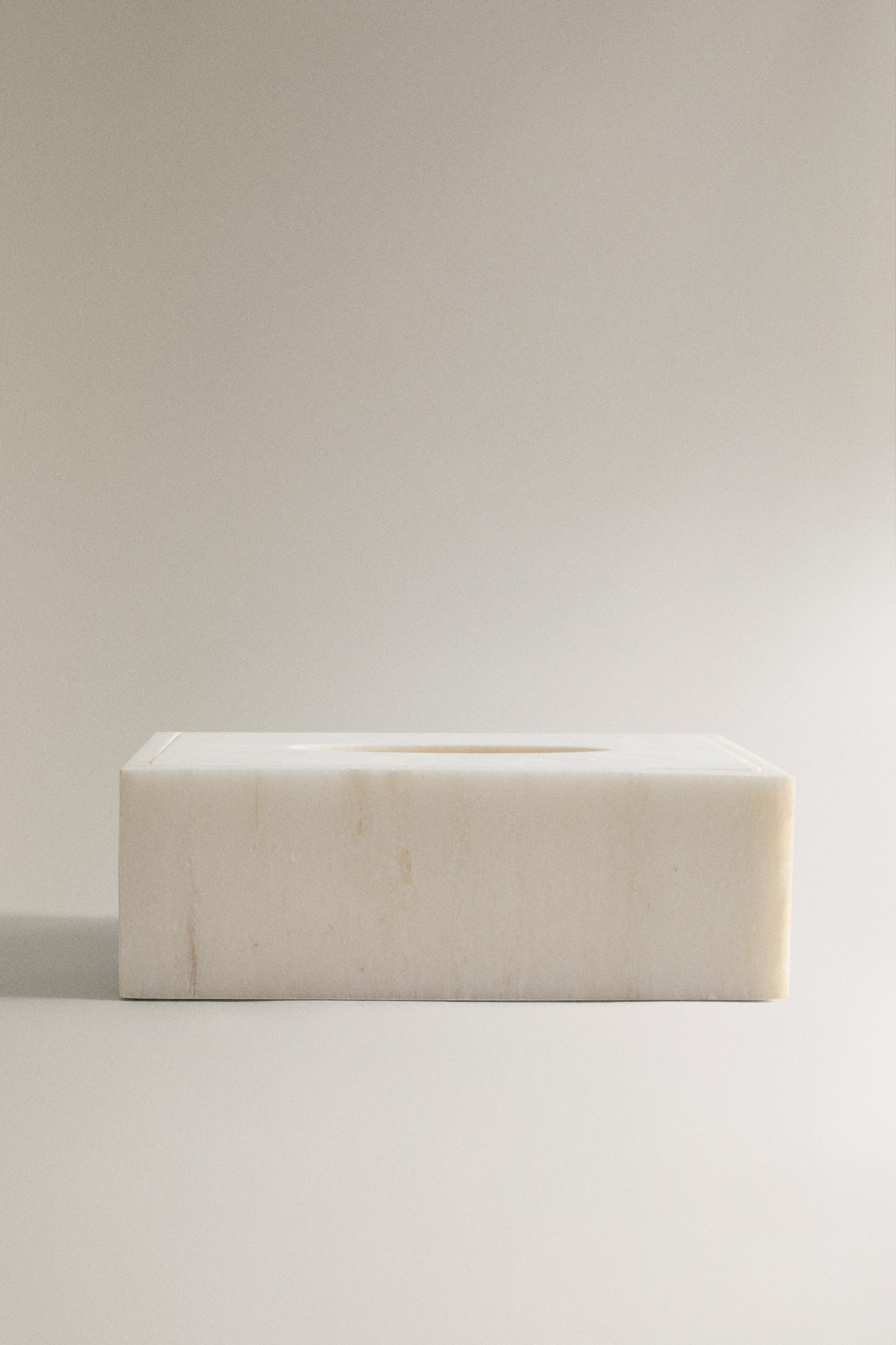 MARBLE TISSUE BOX