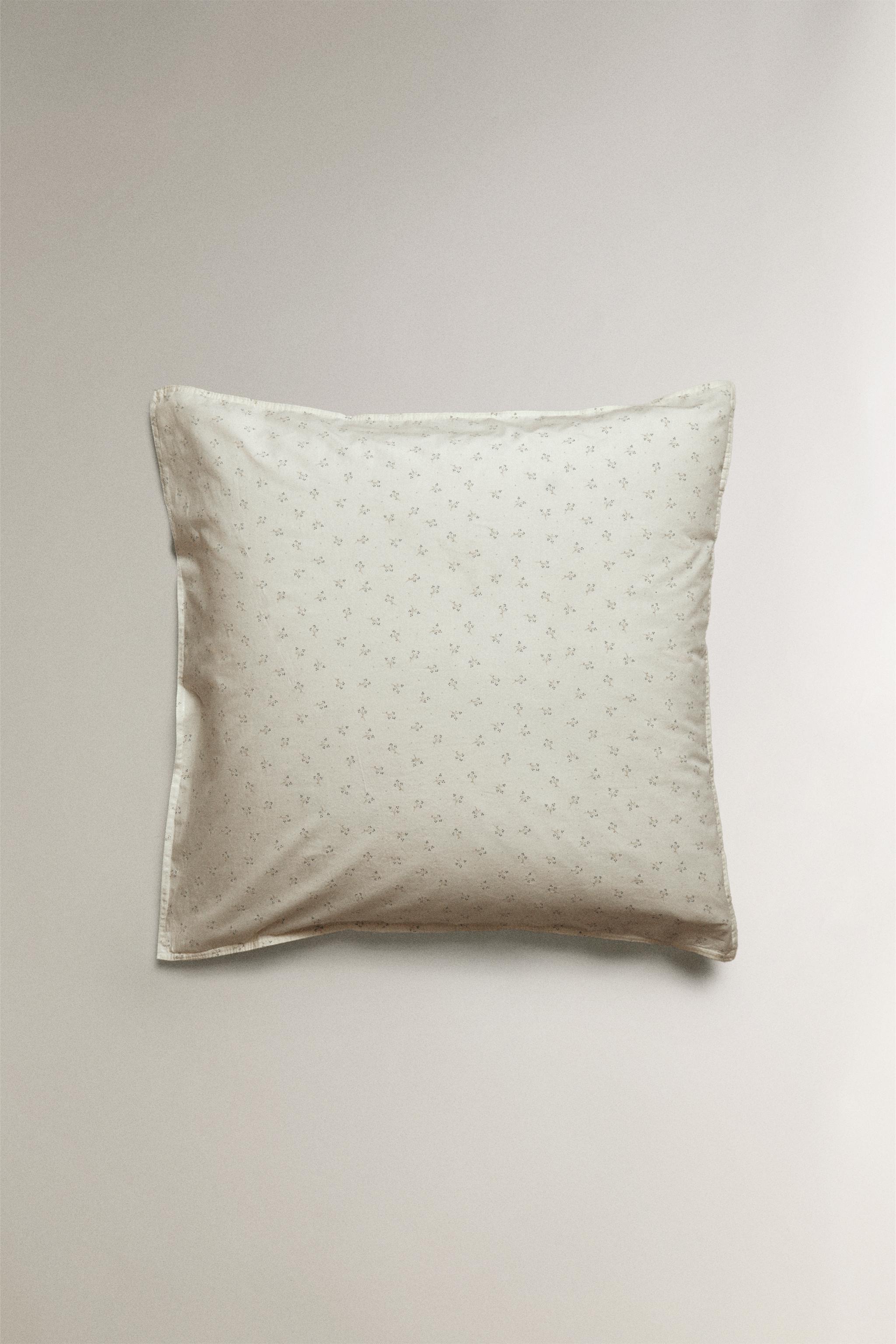 CHILDREN'S COTTON PILLOWCASE WITH MINI FLOWERS
