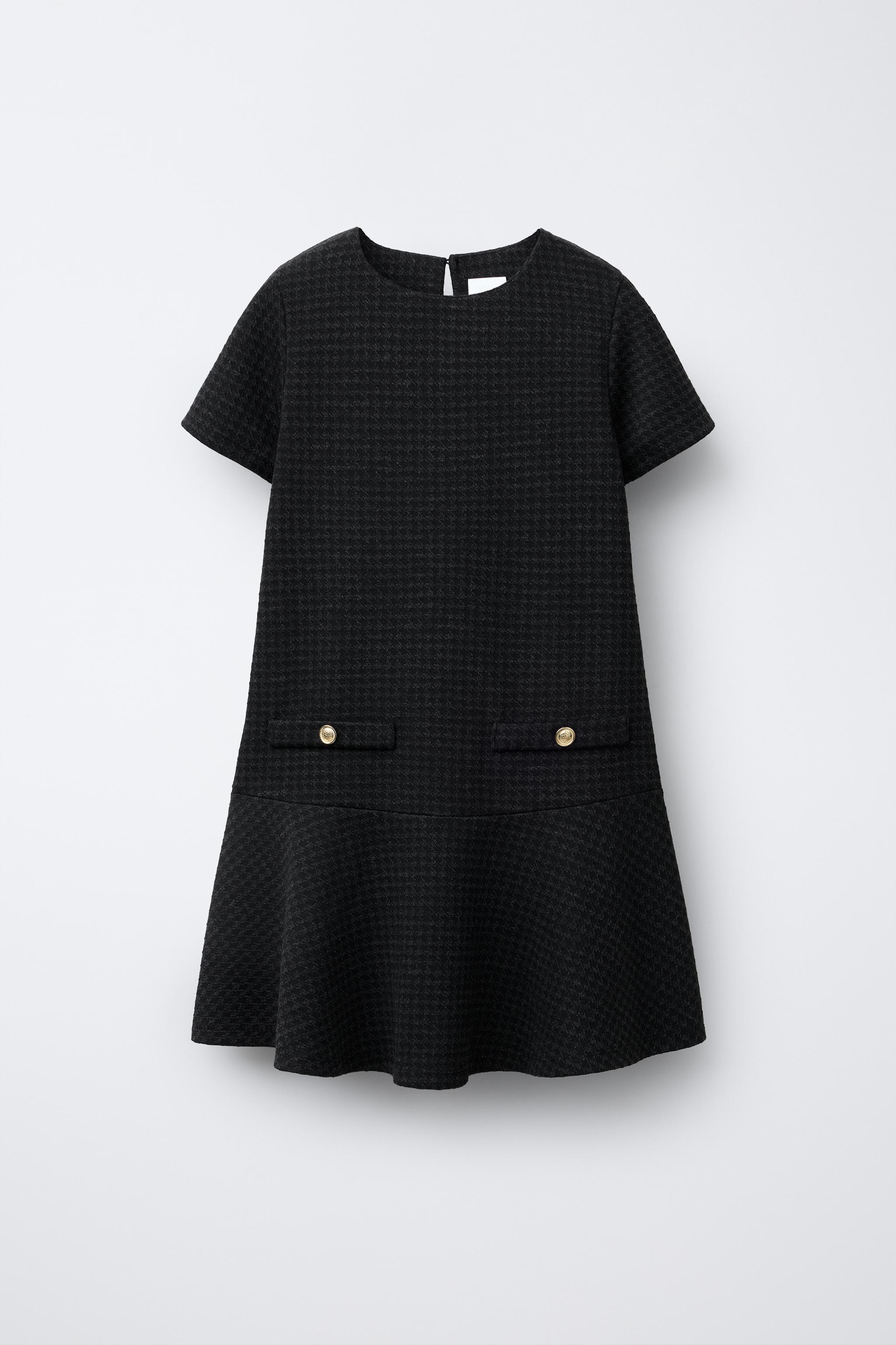 HOUNDSTOOTH DRESS