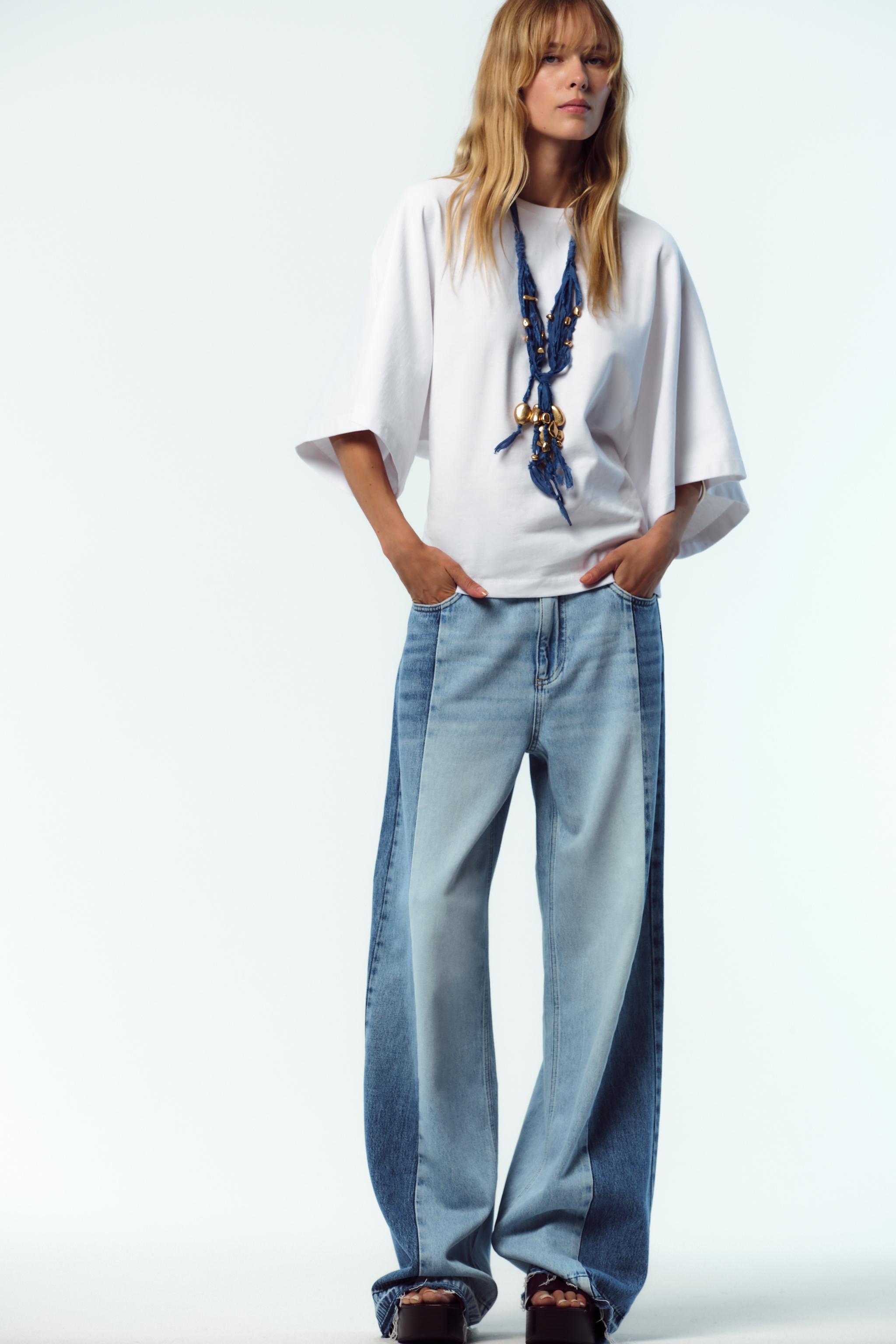 WASHED CAPE SLEEVE T-SHIRT