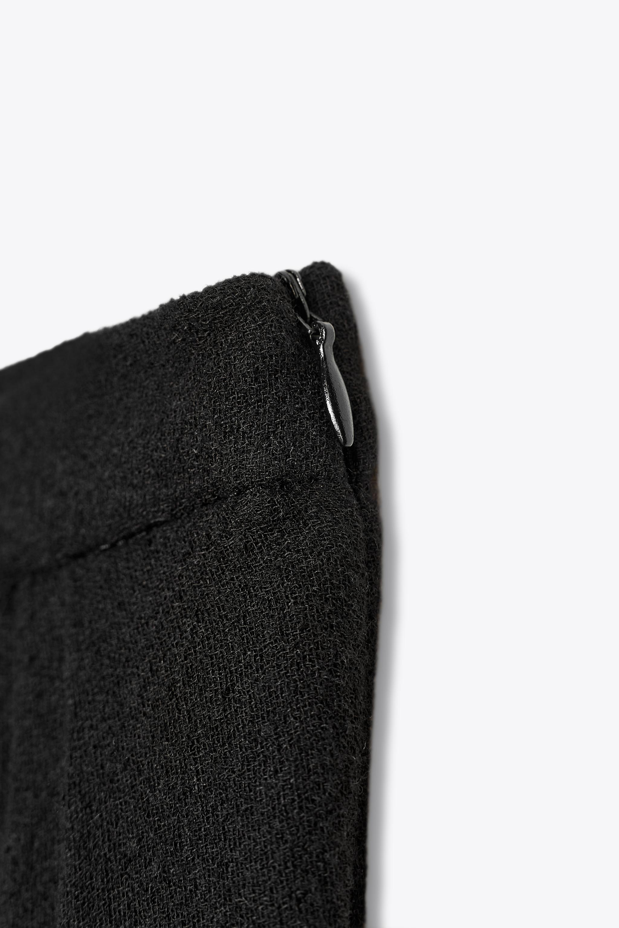 ZW COLLECTION ASYMMETRIC MIDI SKIRT