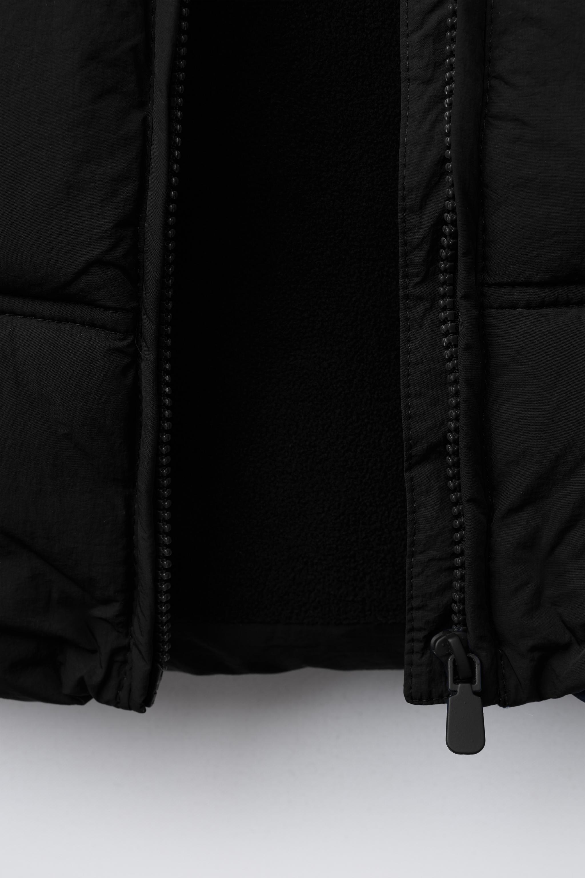 WATER REPELLENT HOODED PUFFER JACKET