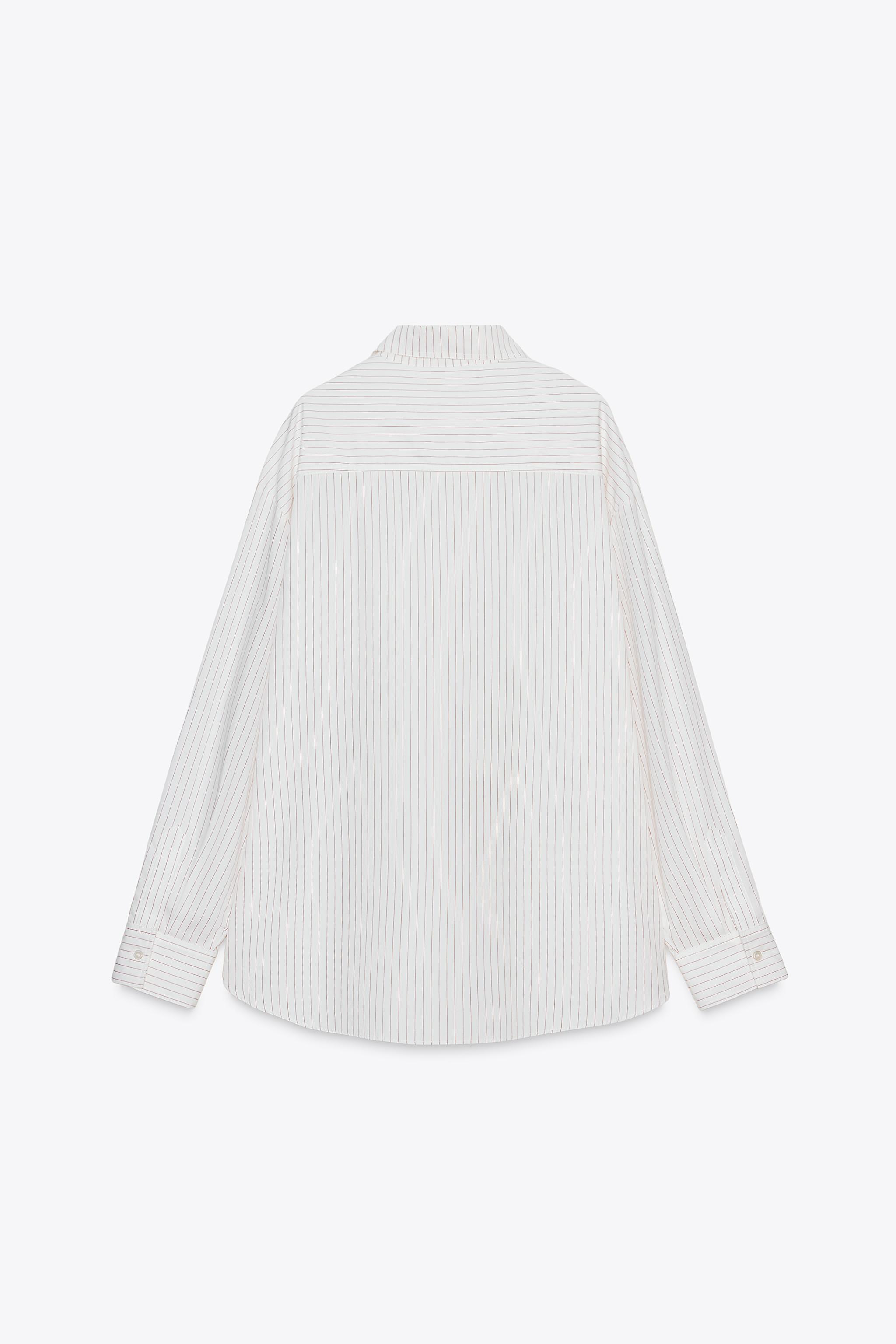 STRIPED PAJAMA SHIRT