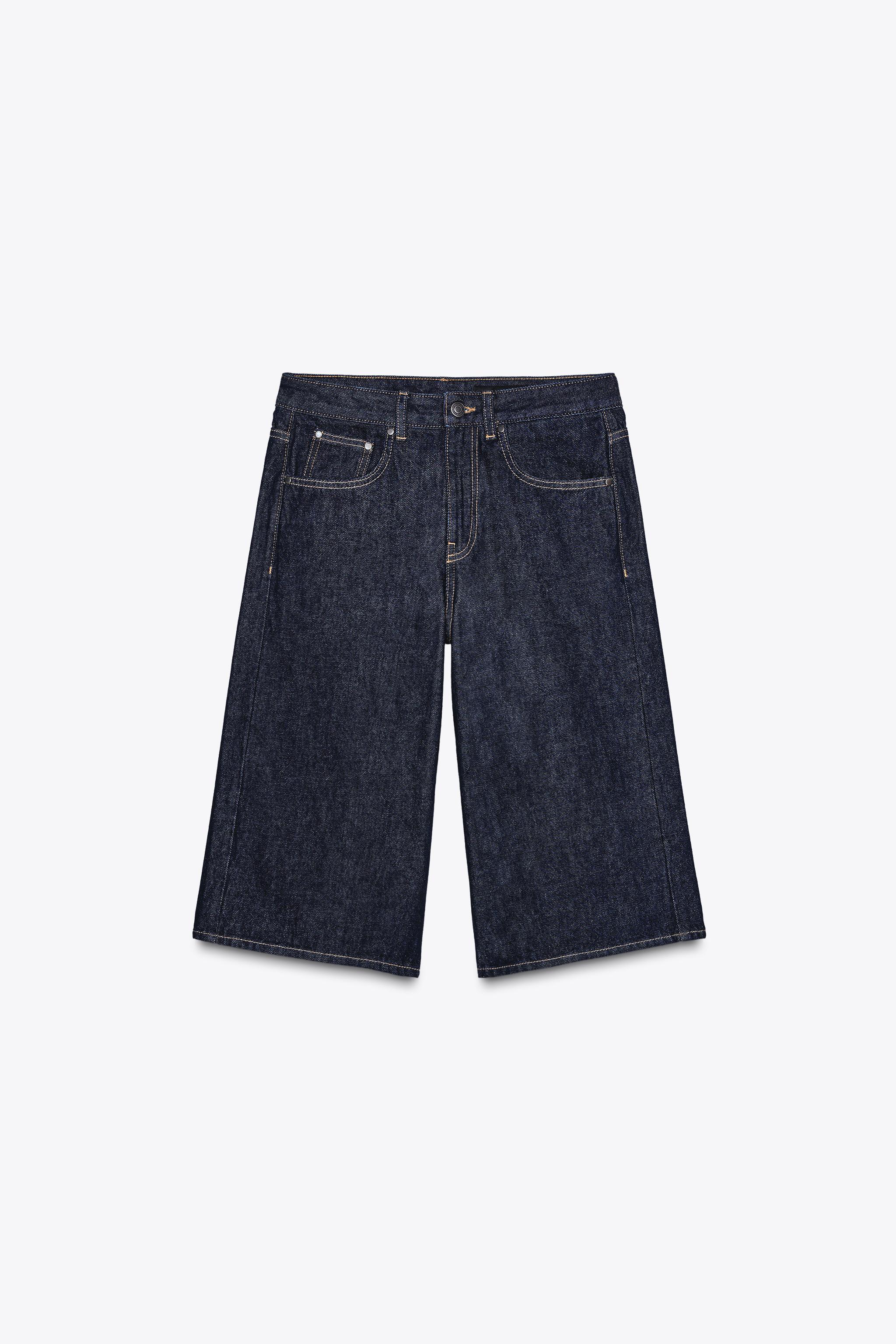 ZW COLLECTION DENIM LONG SHORTS