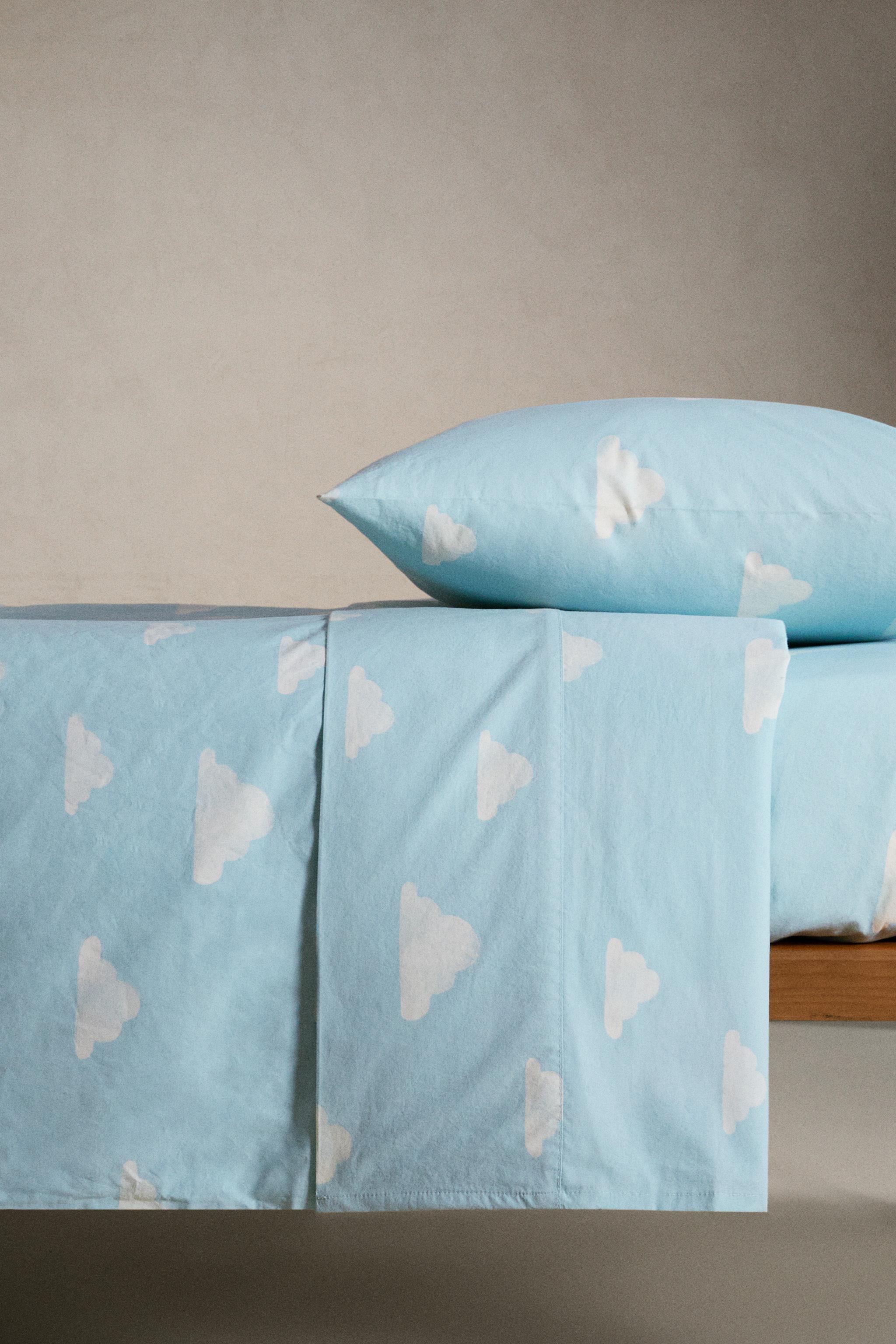 CHILDREN'S CLOUD PRINT DUVET COVER