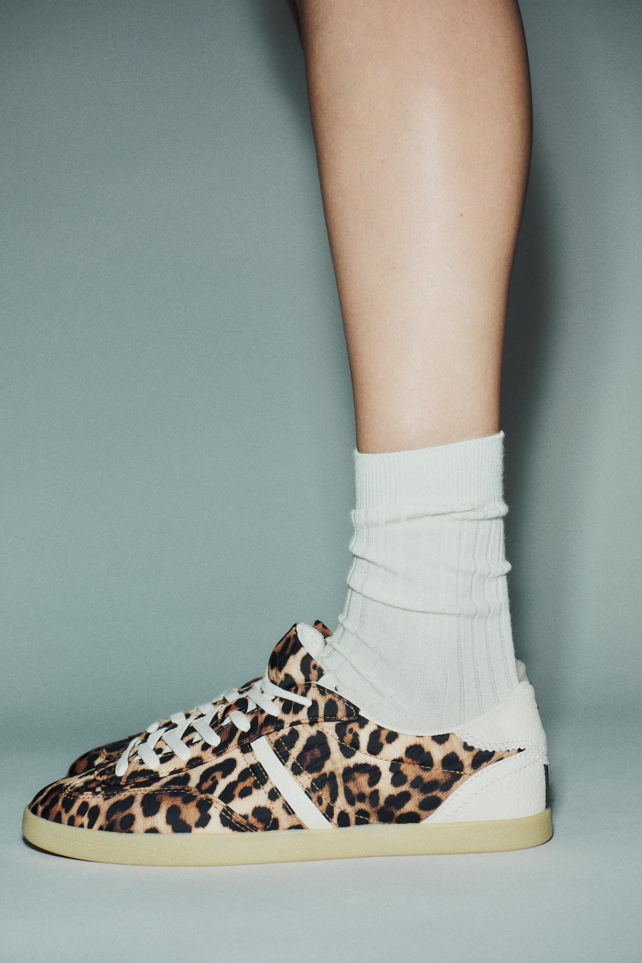 ANIMAL PRINT SNEAKERS