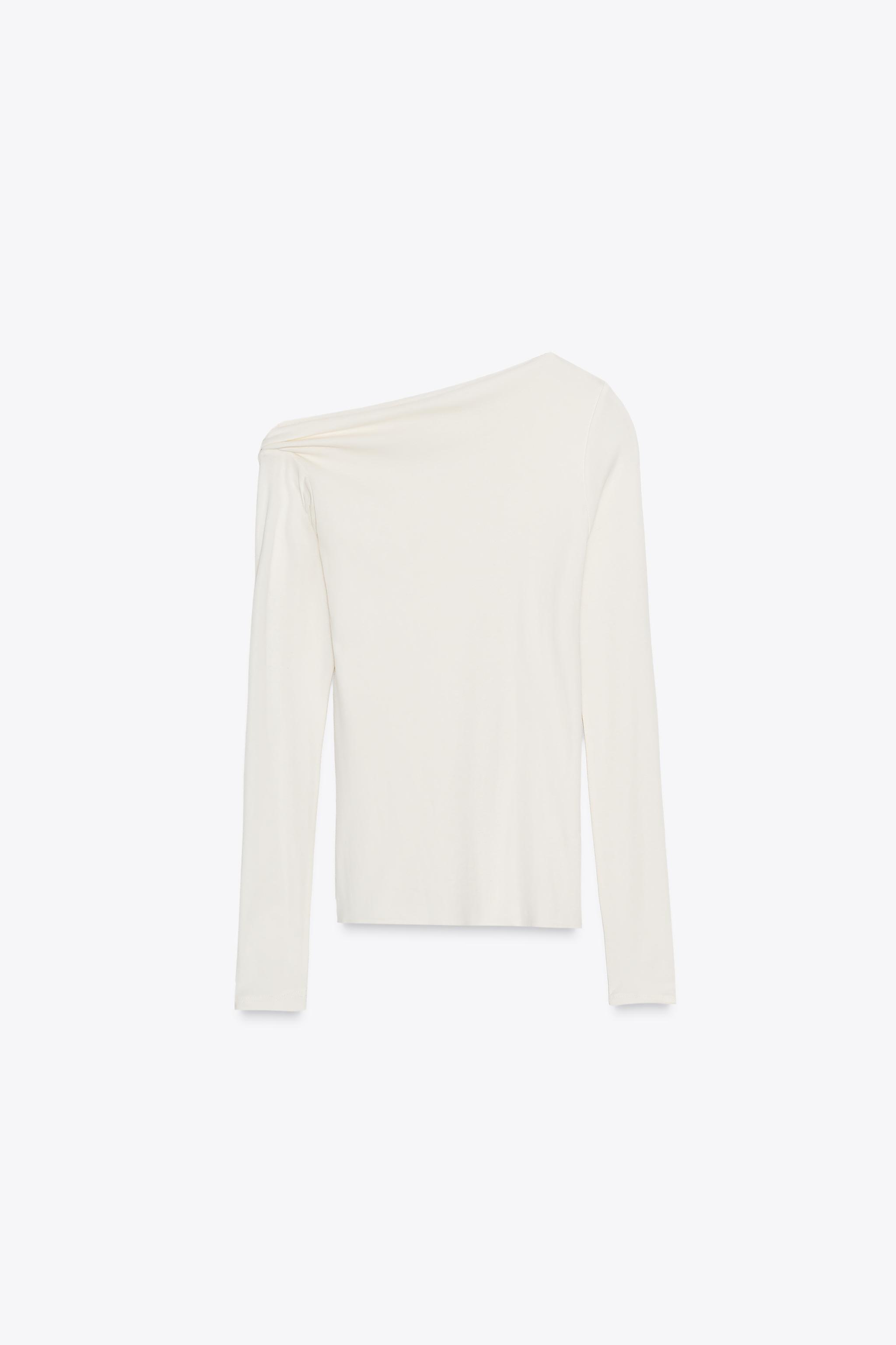 ASYMMETRIC LONG SLEEVE T-SHIRT