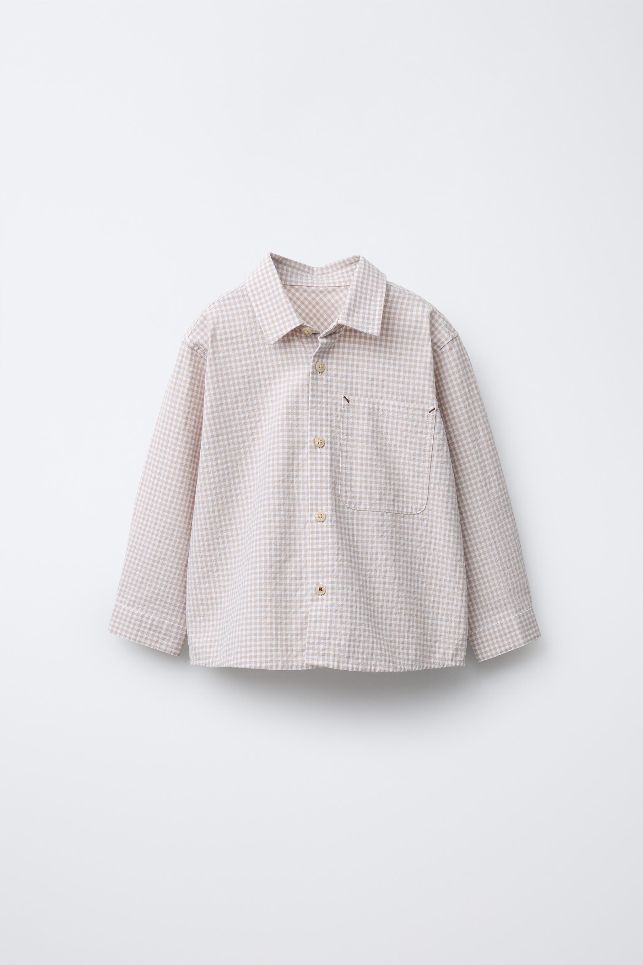 POCKET GINGHAM SHIRT