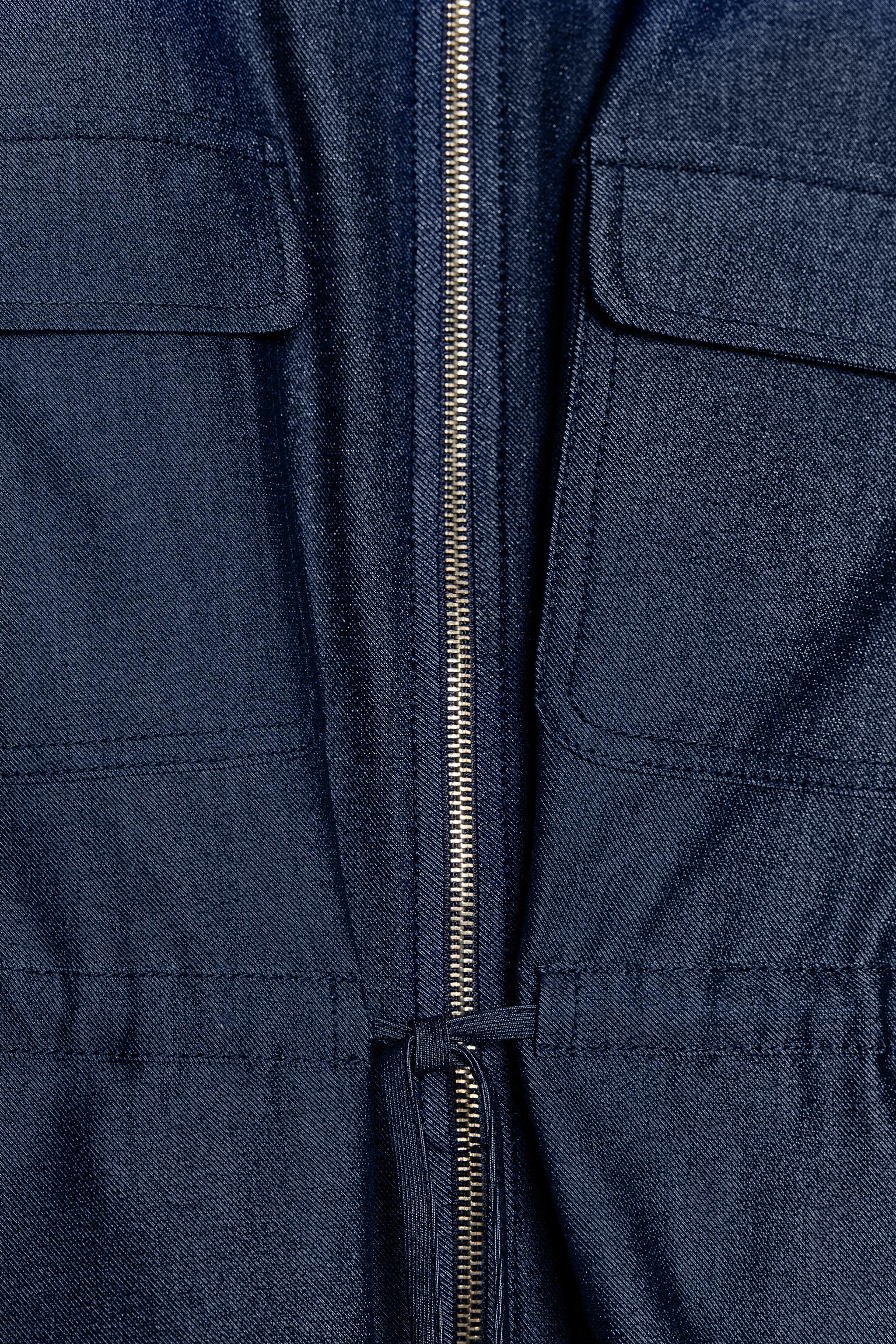 DRAWSTRING SAFARI SHIRT