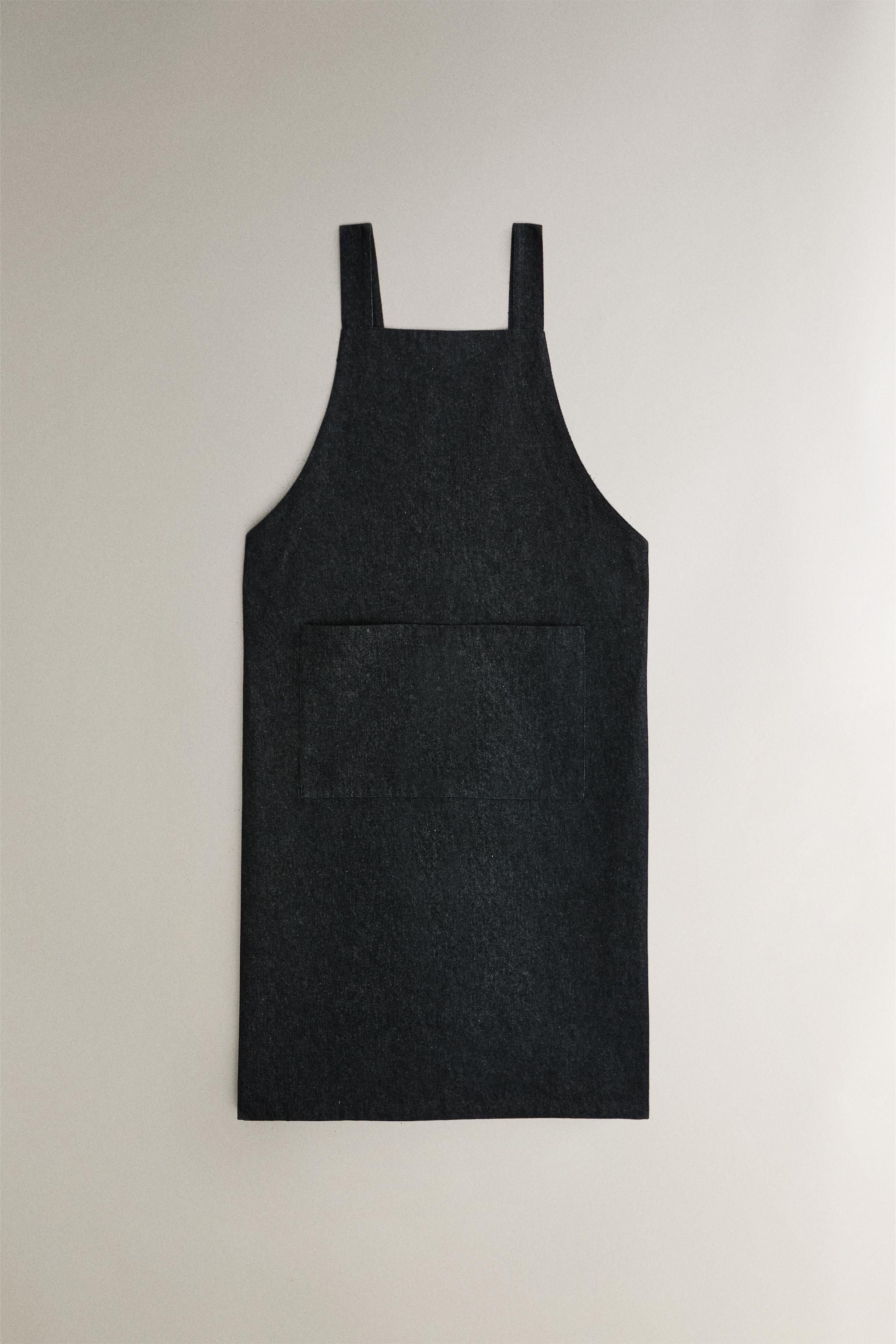 DENIM WHOLE BODY APRON