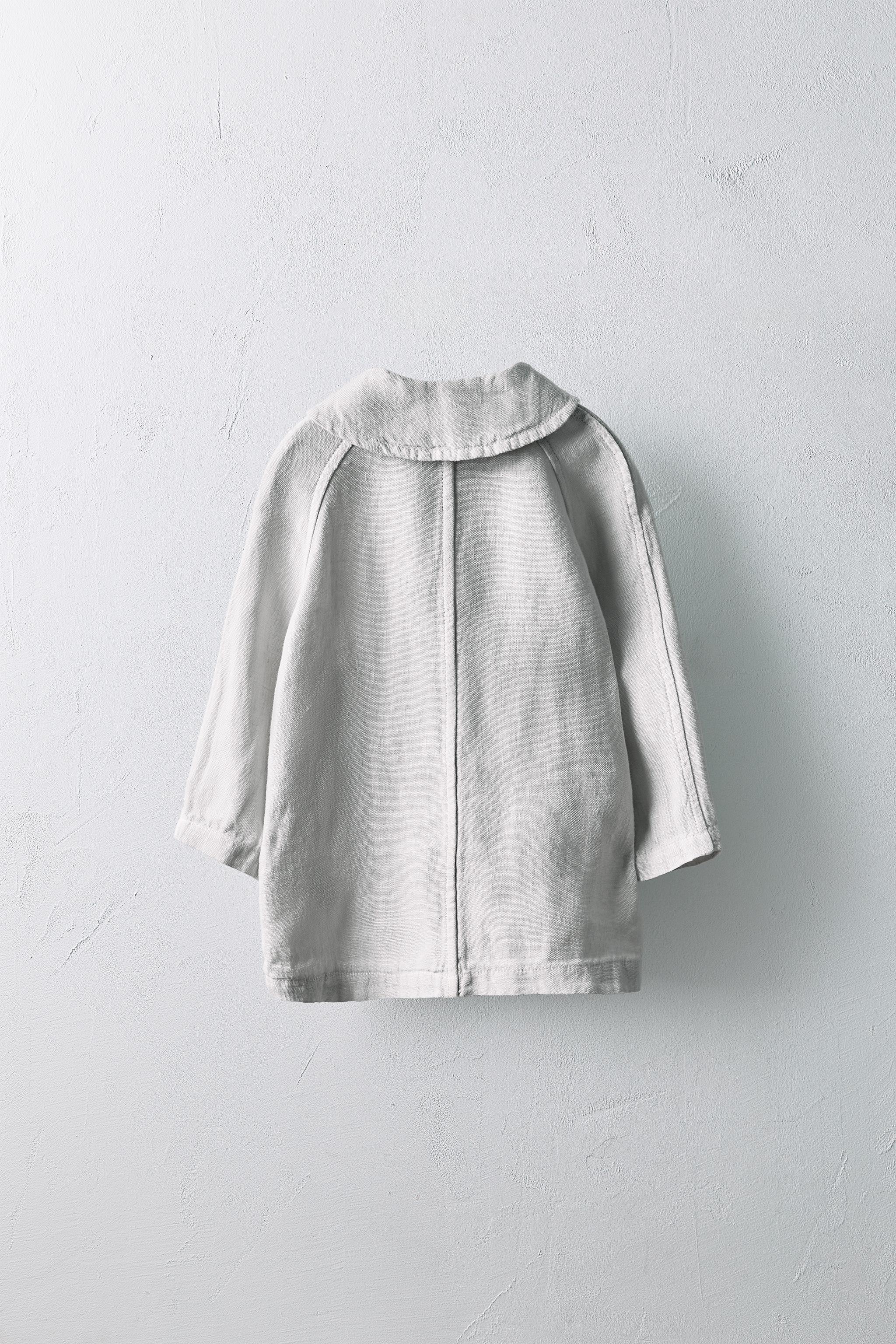 AGES 2-5/ LIMITED EDITION 100% LINEN TRENCH COAT