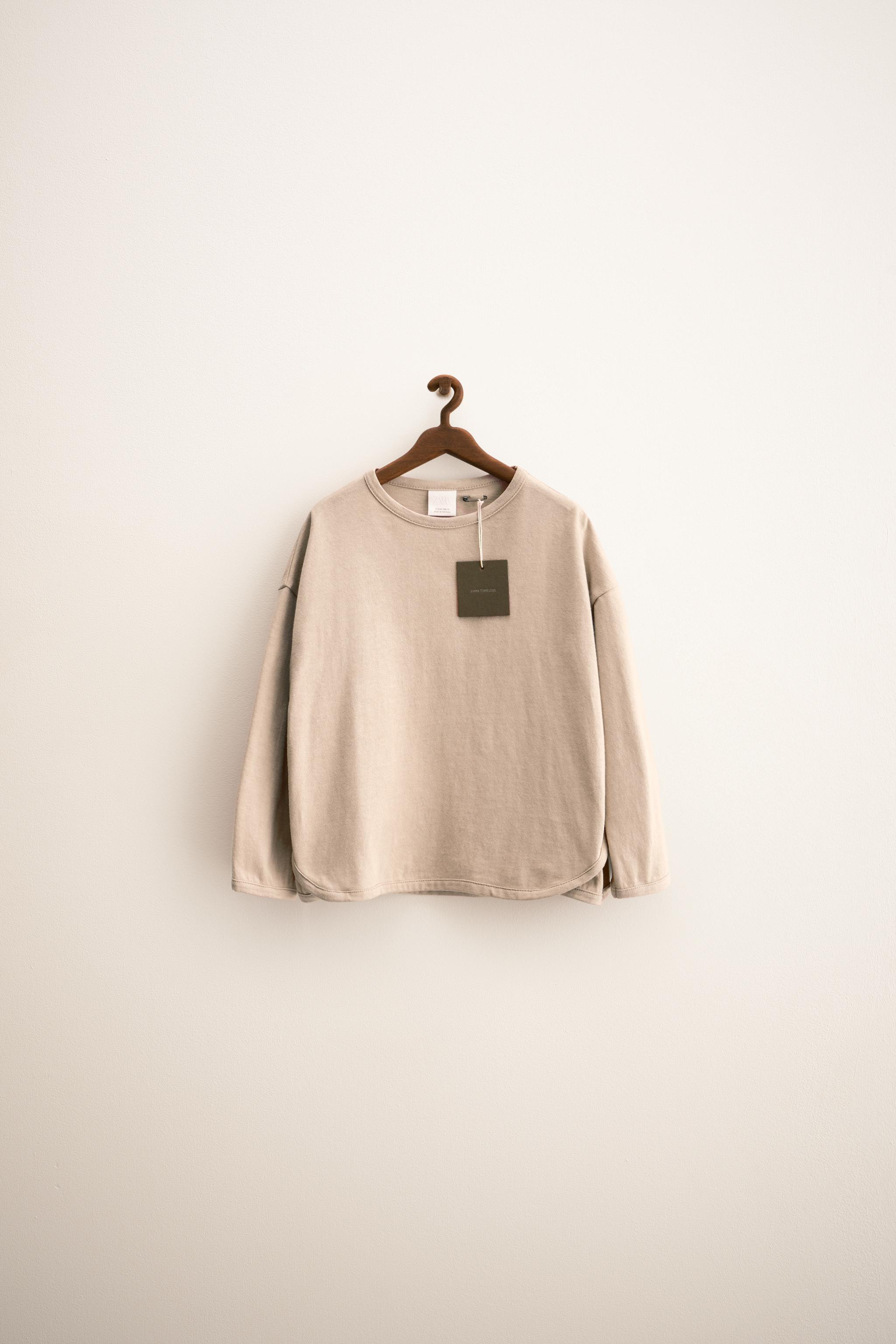 ZARA TIMELESS - PLAIN T-SHIRT WITH PIPING