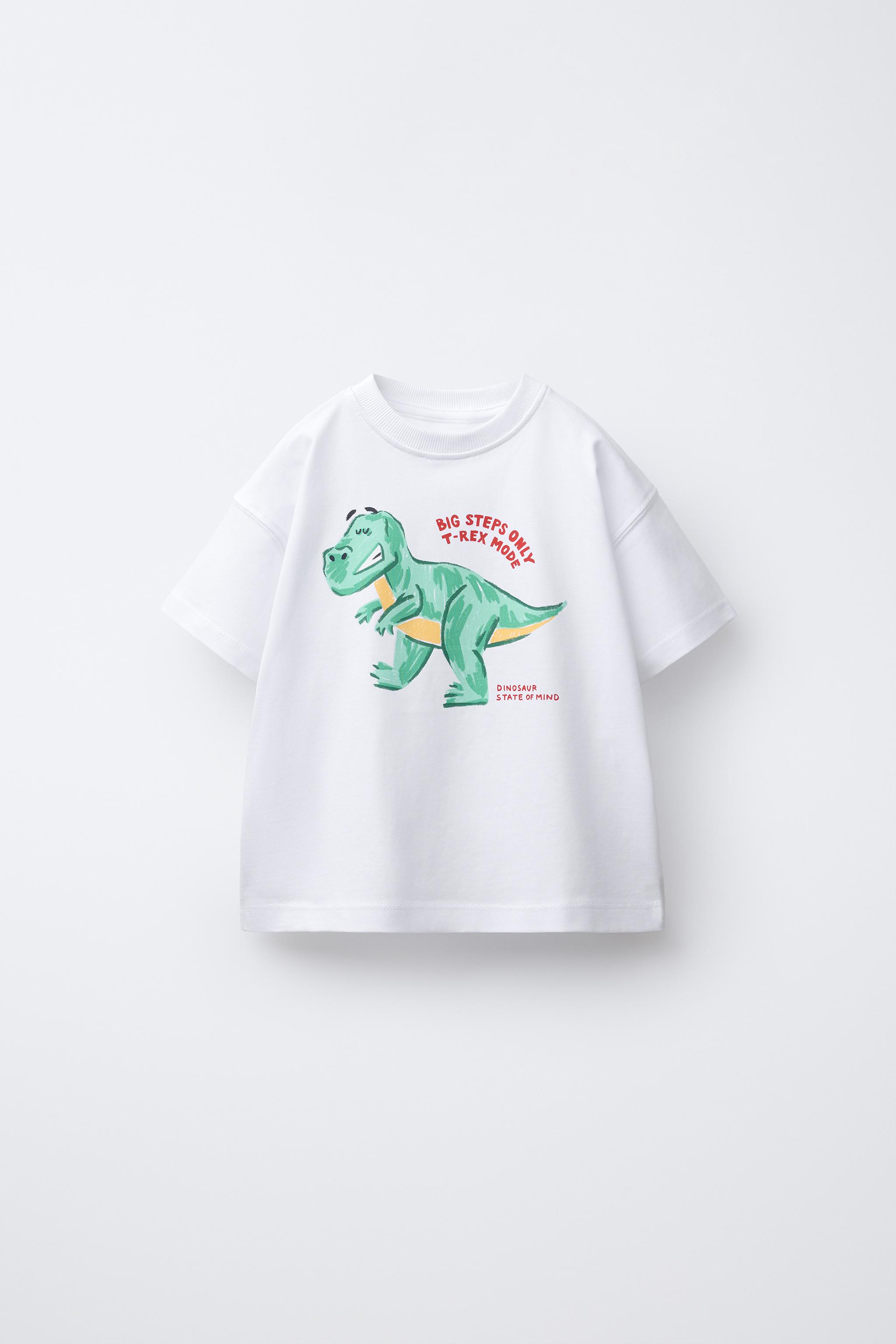 DINOSAUR PRINT T-SHIRT