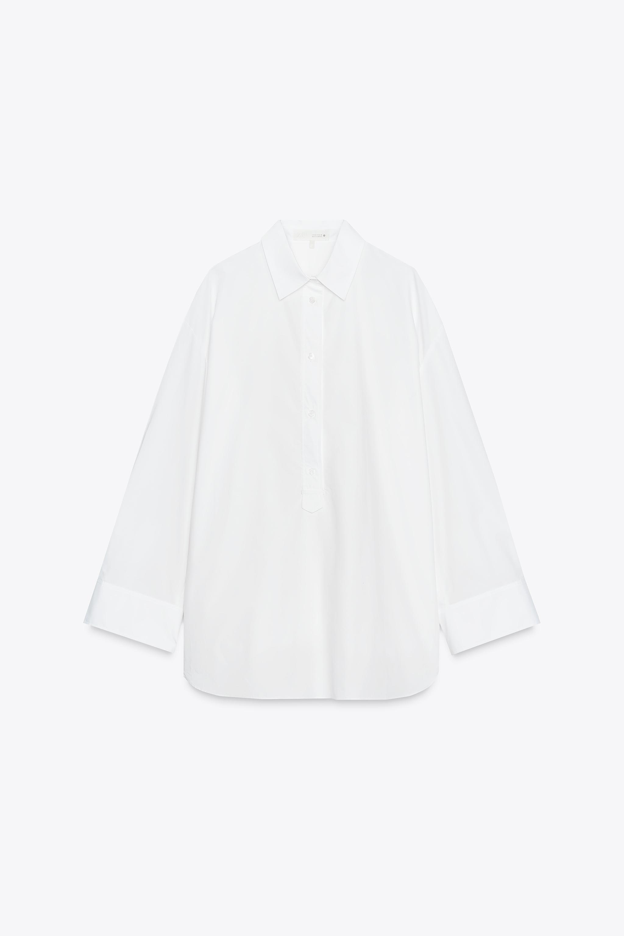 ZW COLLECTION POPLIN SHIRT