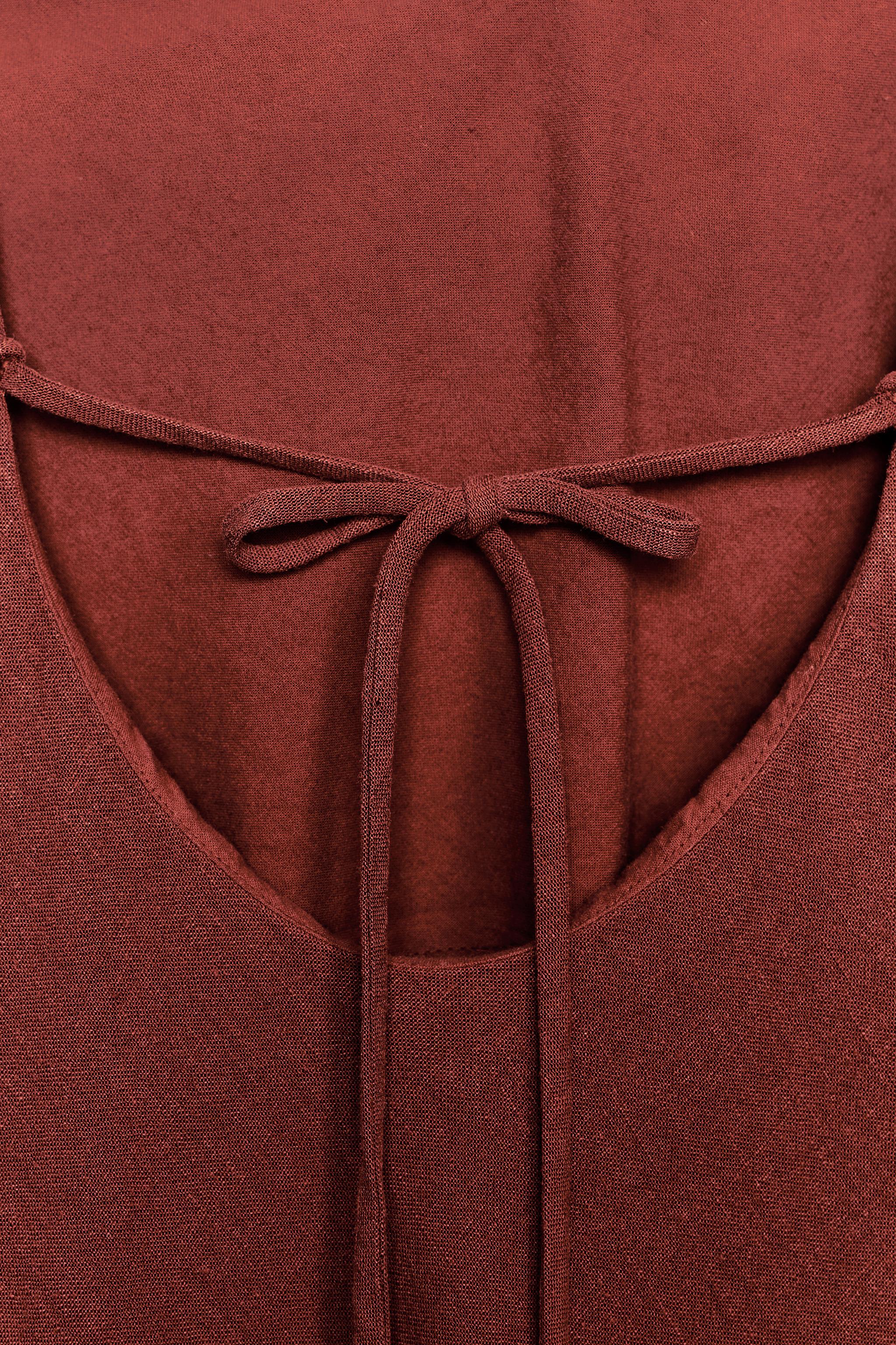 RAMIE STRAPPY MIDI DRESS