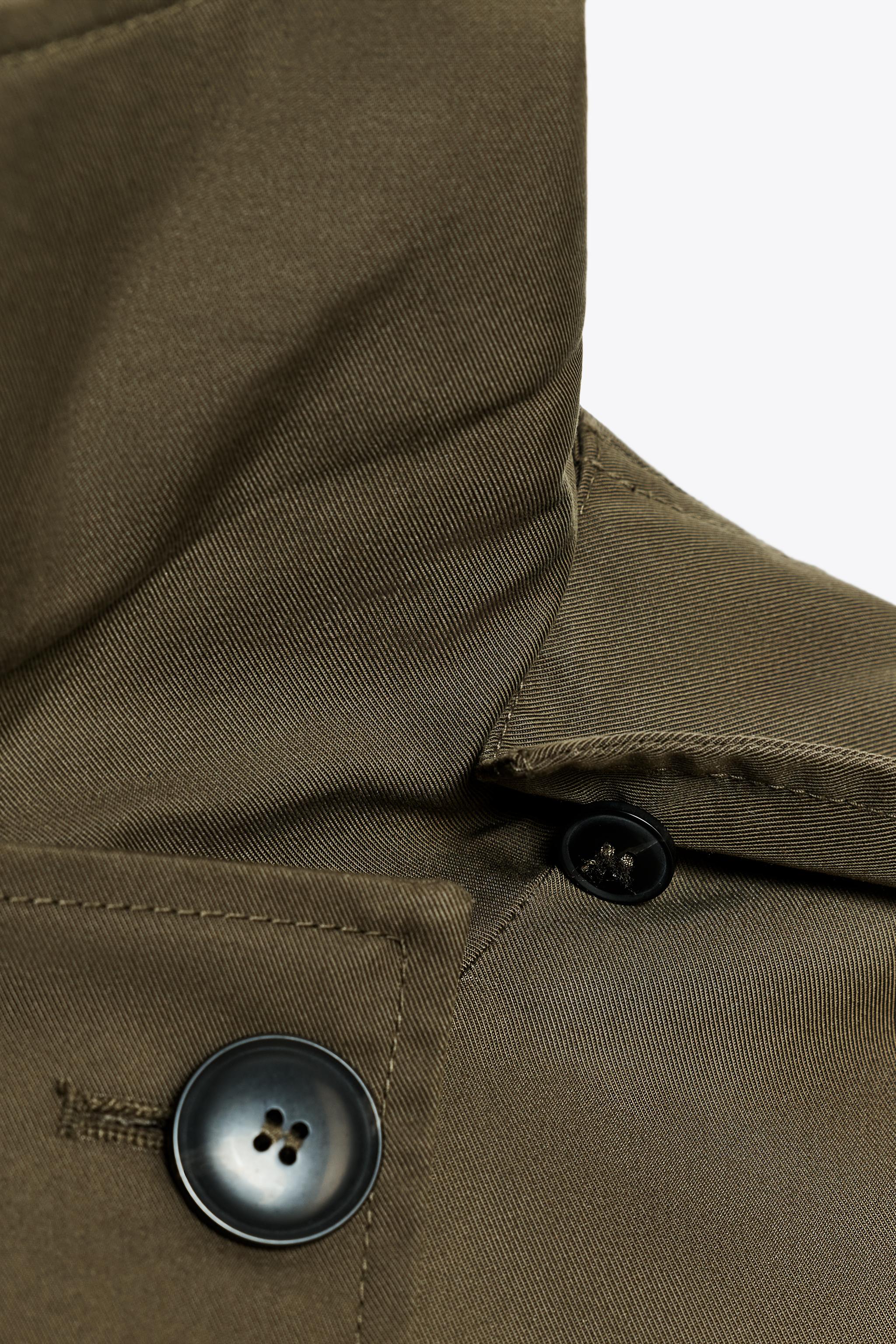 ZW COLLECTION WATER REPELLENT TRENCH COAT