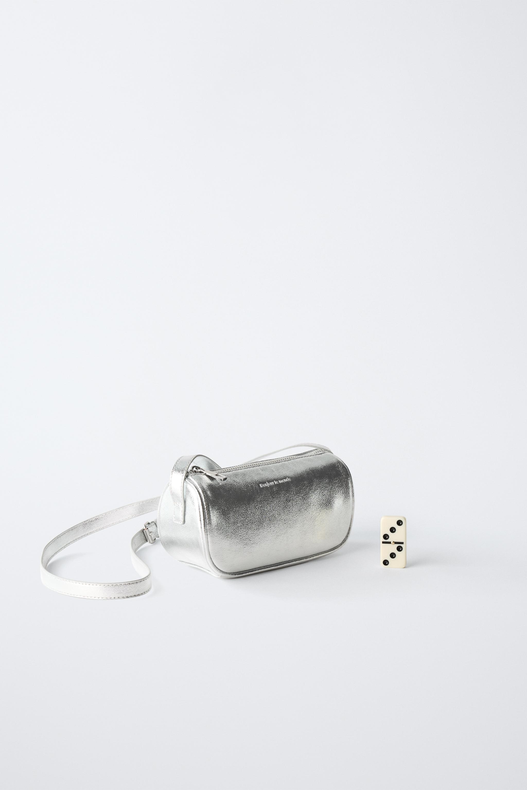 METALLIC CROSSBODY BAG