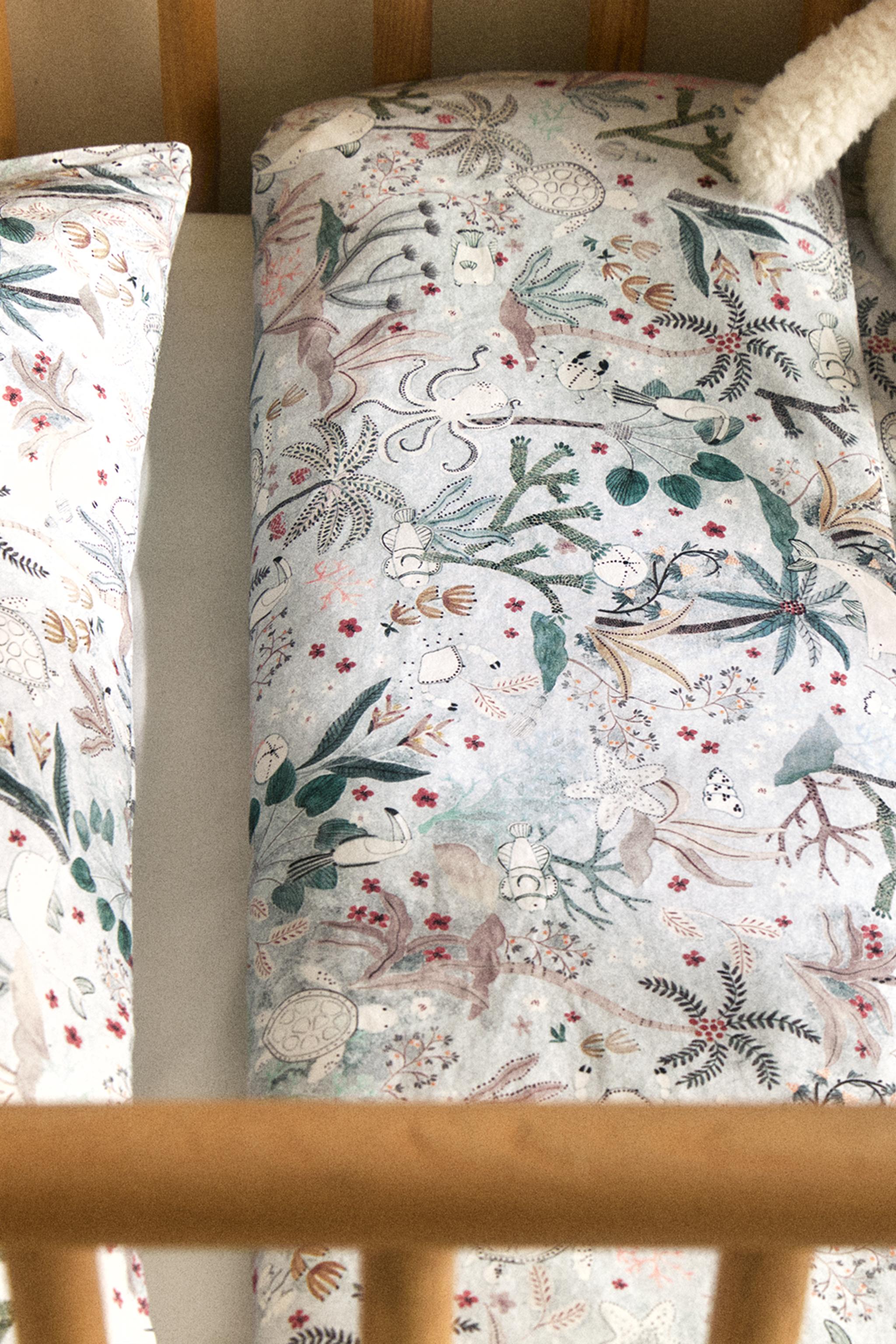 CHILDREN’S SEA PRINT DUVET COVER