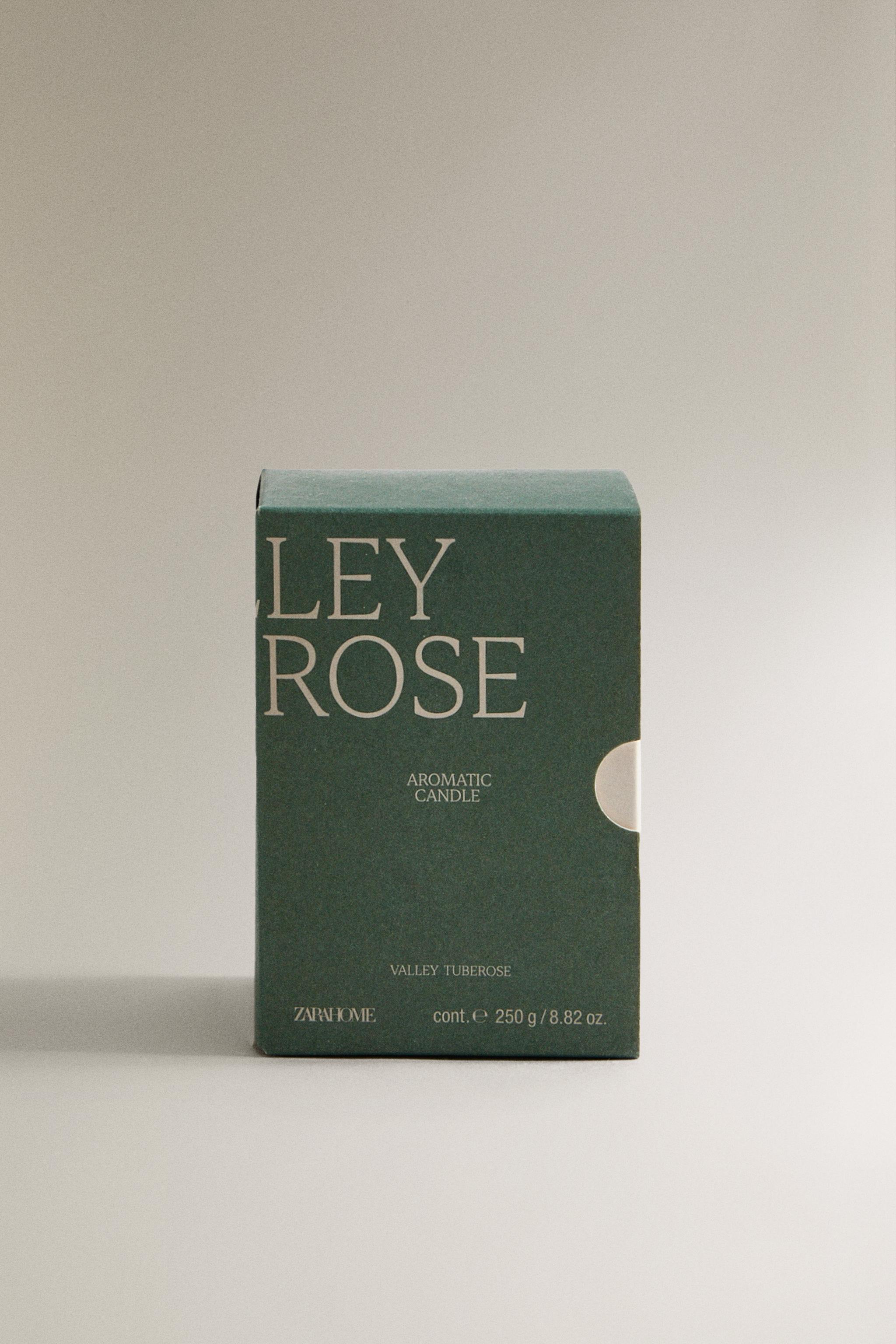 (250 G) VALLEY TUBEROSE SCENTED CANDLE