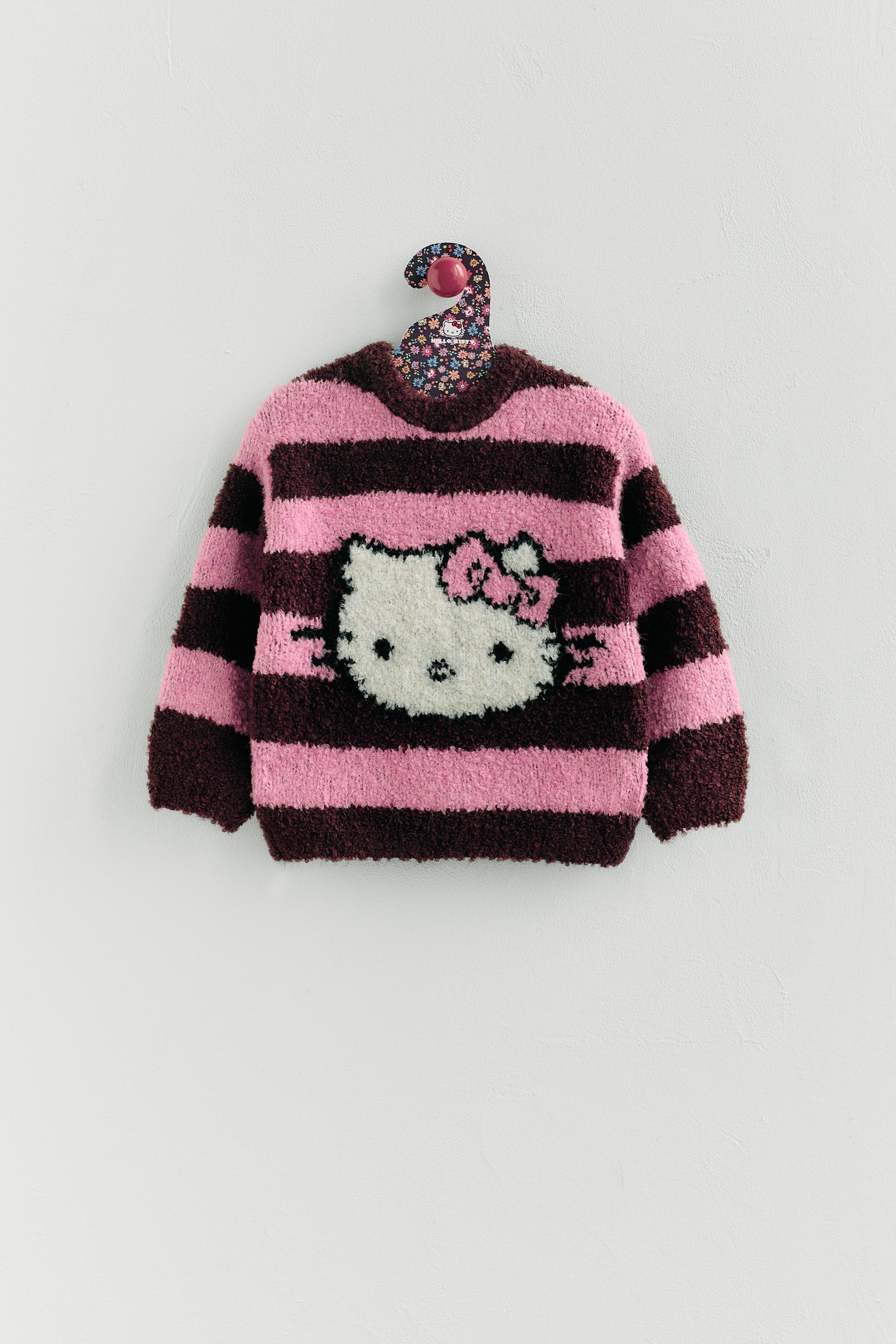 STRIPED HELLO KITTY © SANRIO KNIT SWEATER
