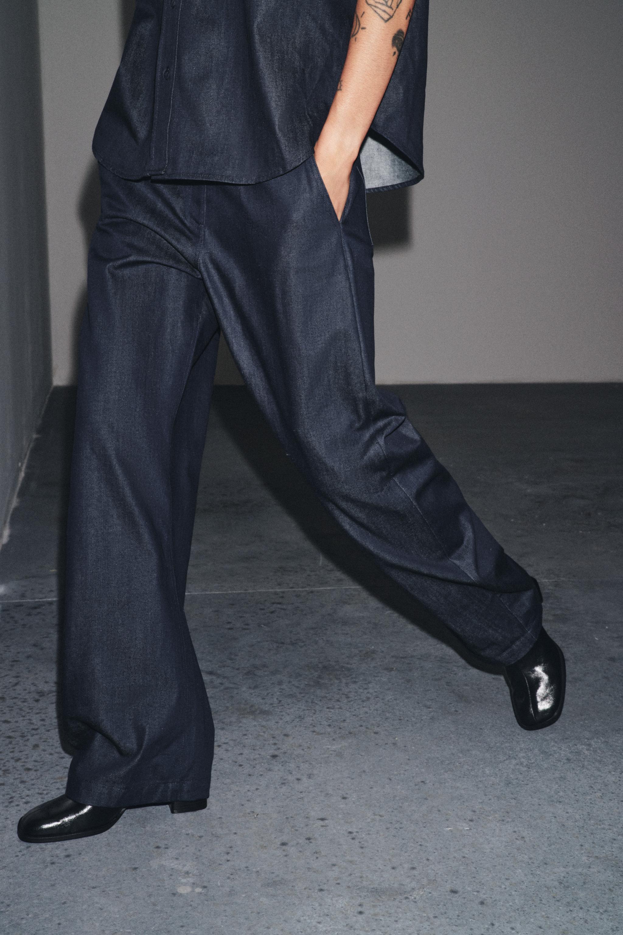 ZW COLLECTION DENIM JOGGER PANTS