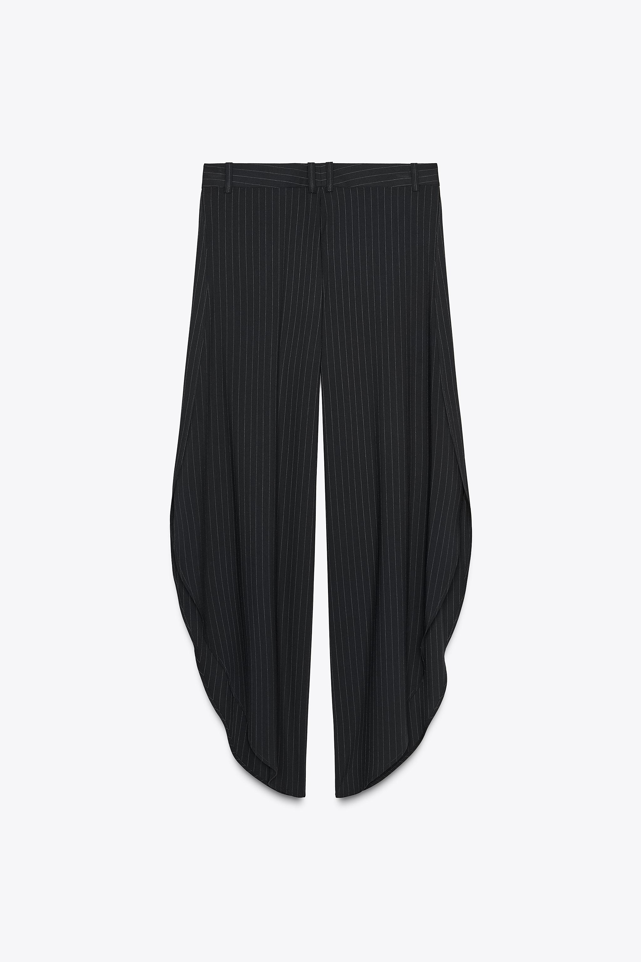 VENTED PINSTRIPE PANTS ZW COLLECTION