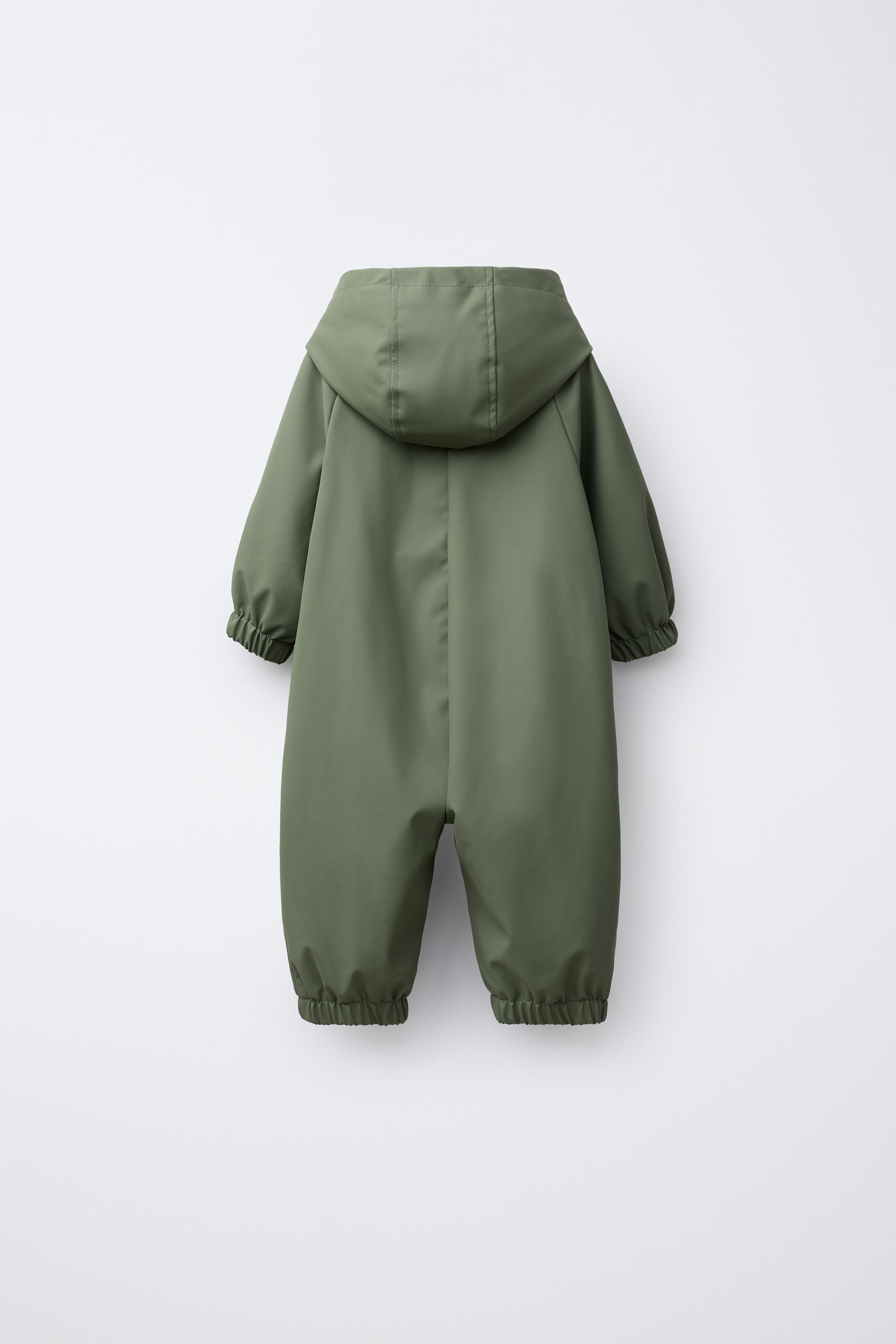 WATER RESISTANT RUBBERIZED ROMPER