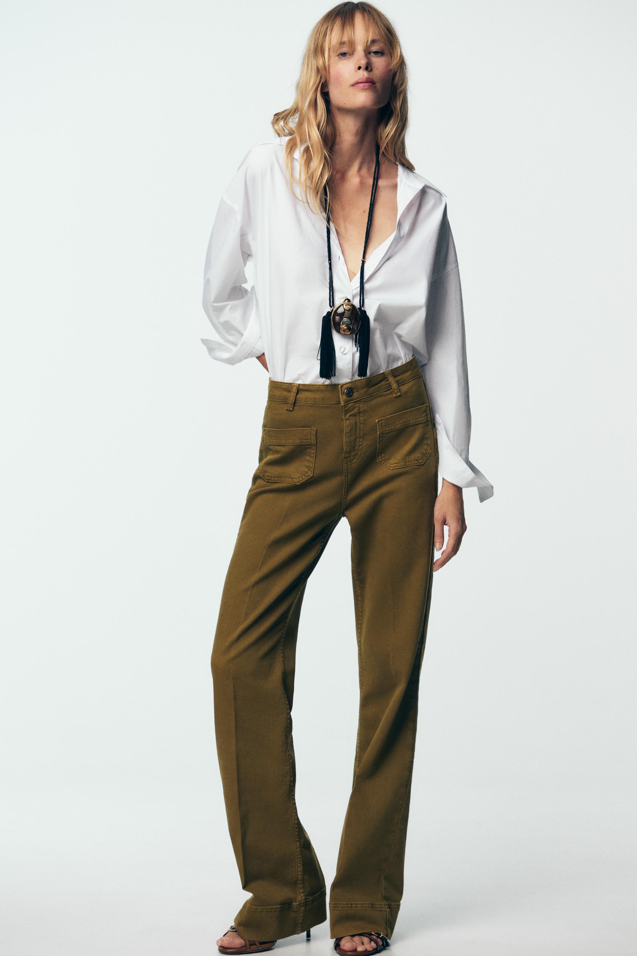 Z1975 HIGH-WAISTED PATCH POCKET JEANS