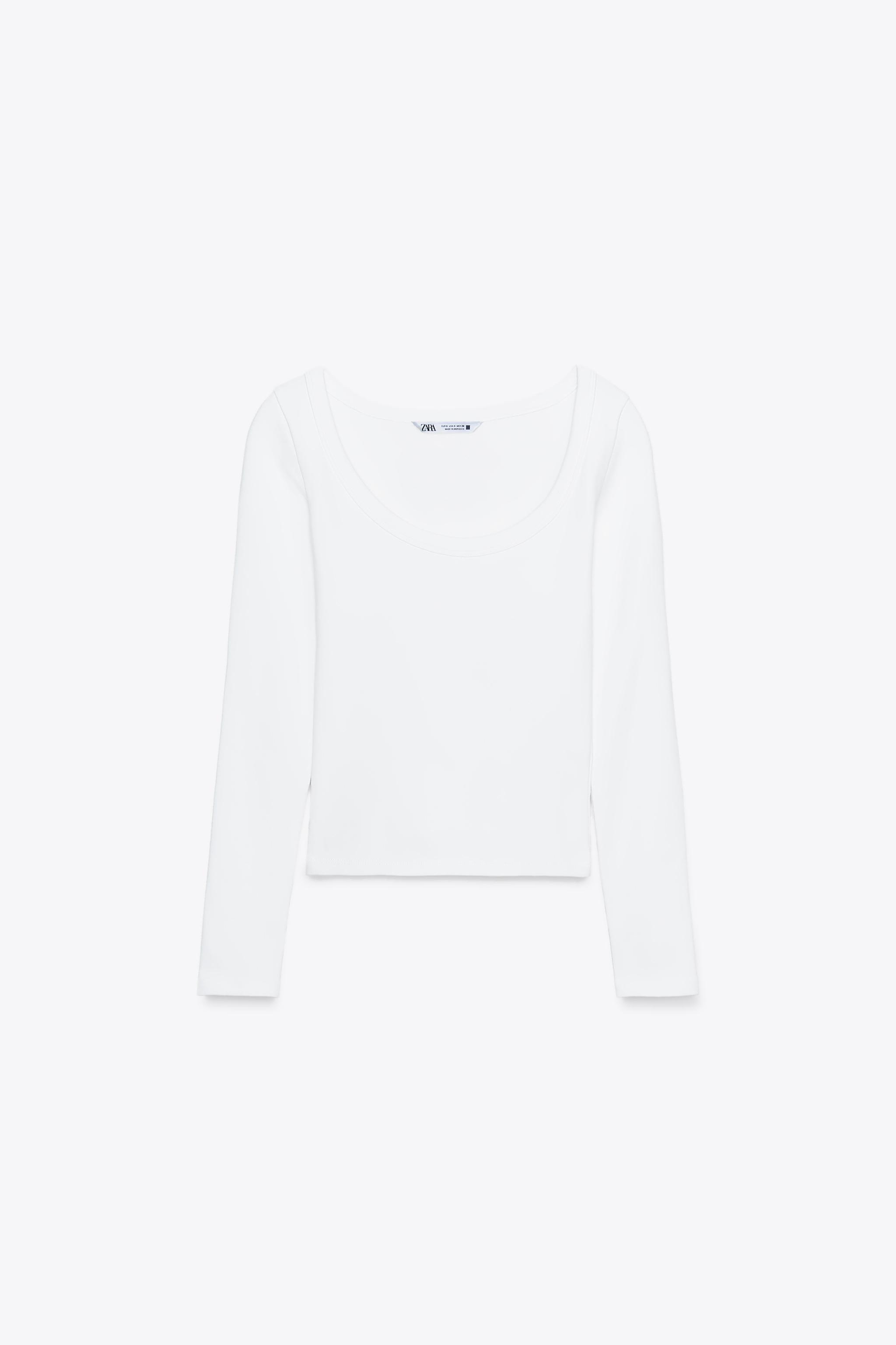 LONG SLEEVE RIB T-SHIRT