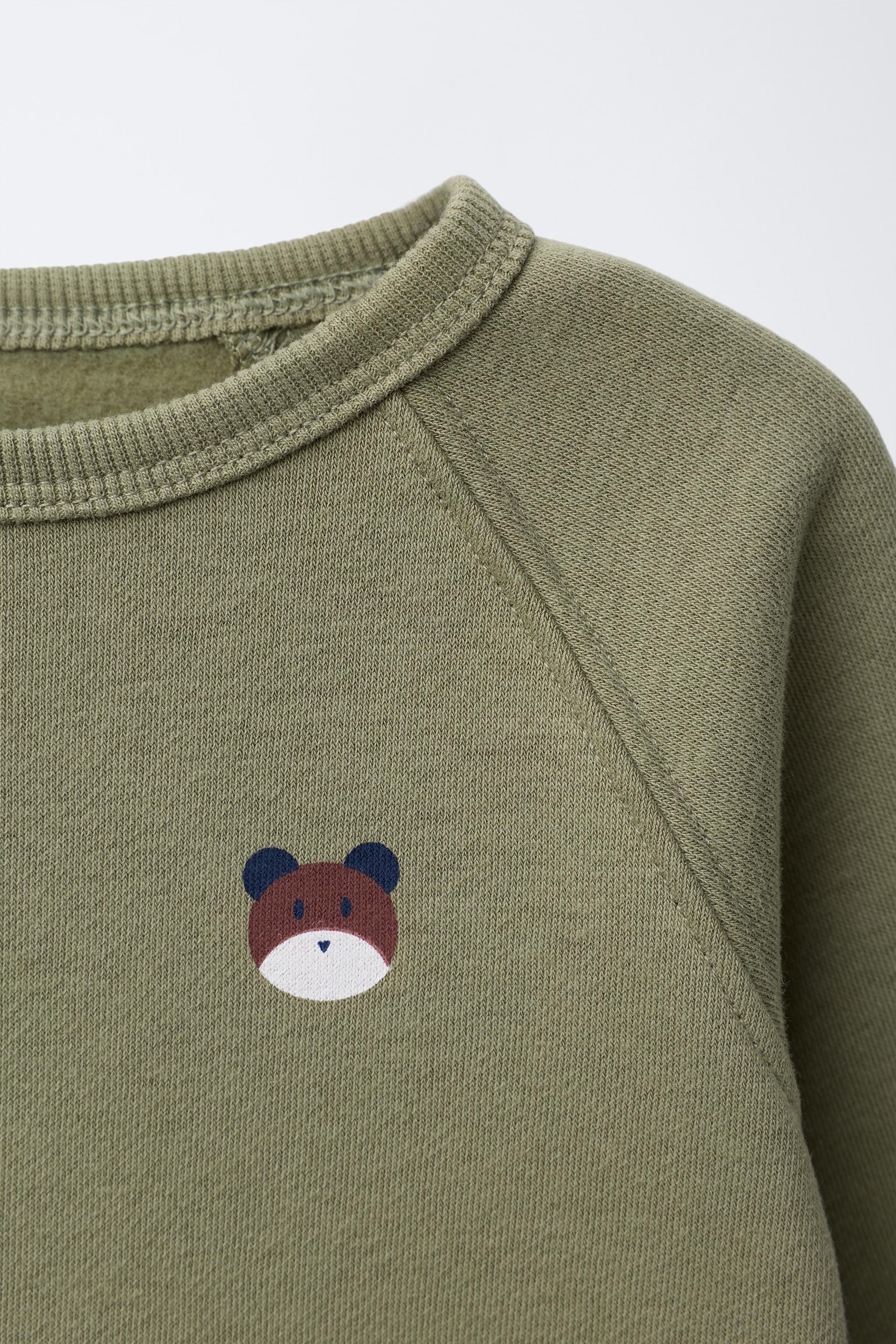 PRINT SWEATSHIRT AND JOGGER SET