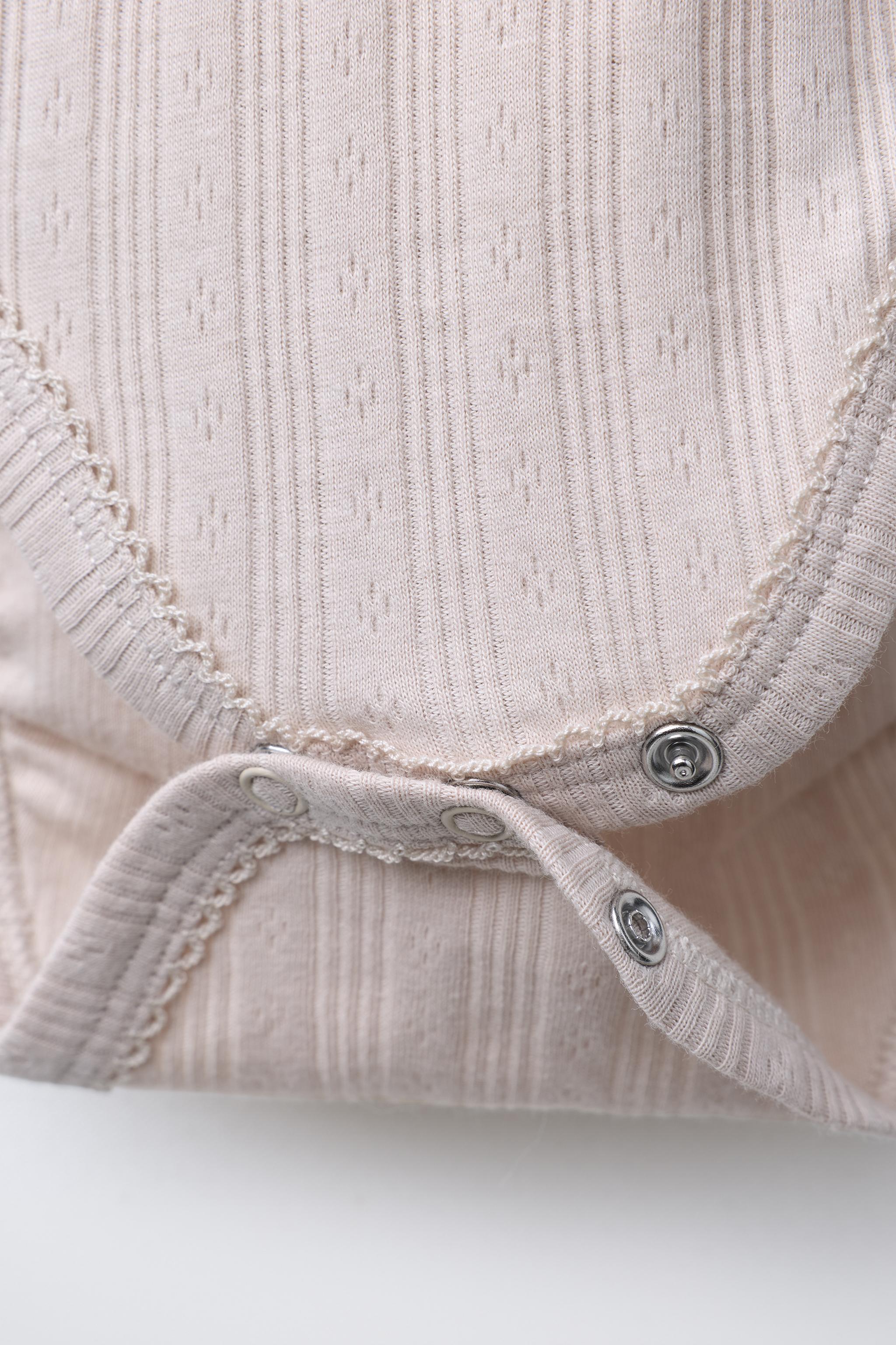 0-6 MONTHS/ THREE-PACK OF LONG SLEEVE KIMONO COLLAR BODYSUITS