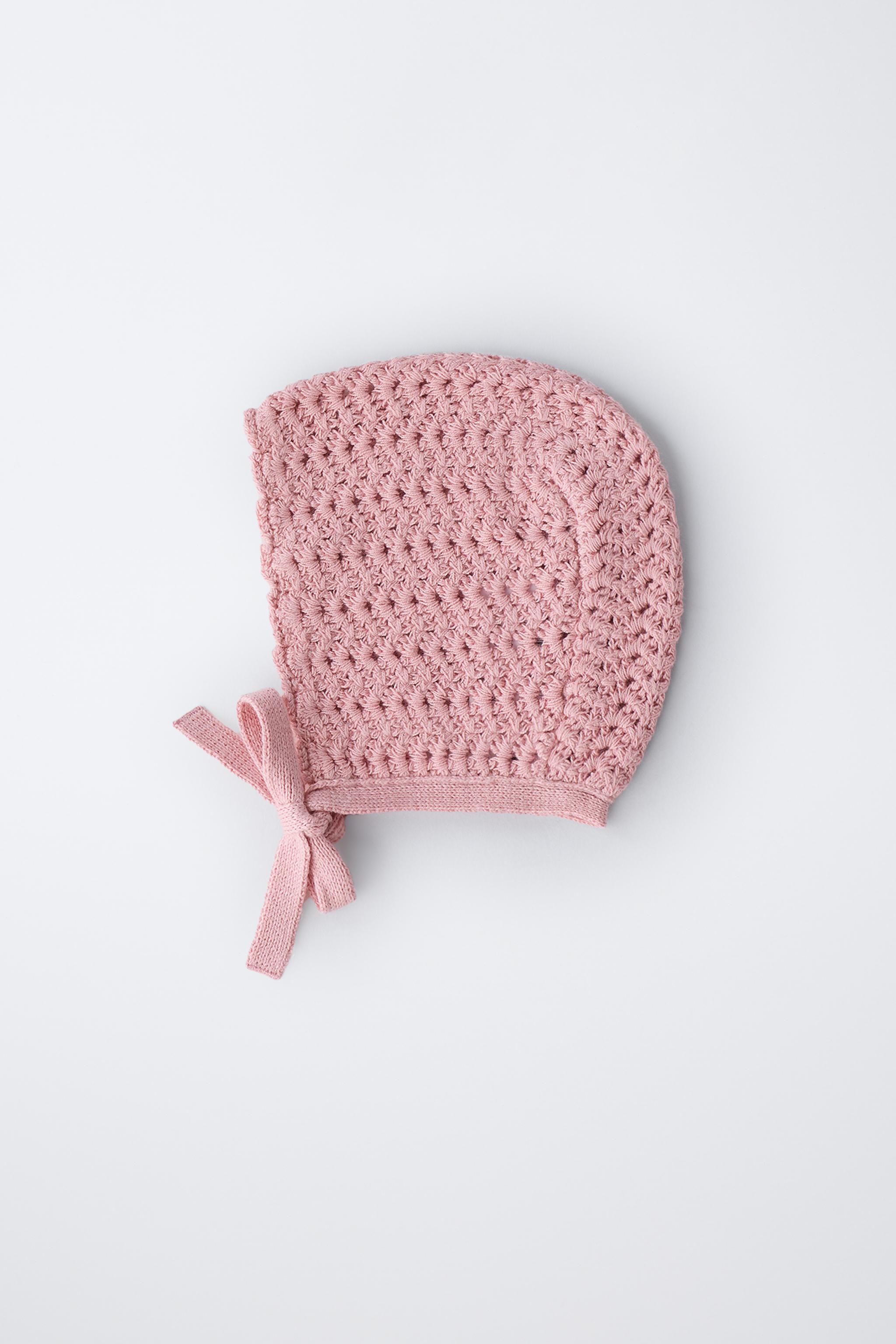 CROCHET KNIT BONNET