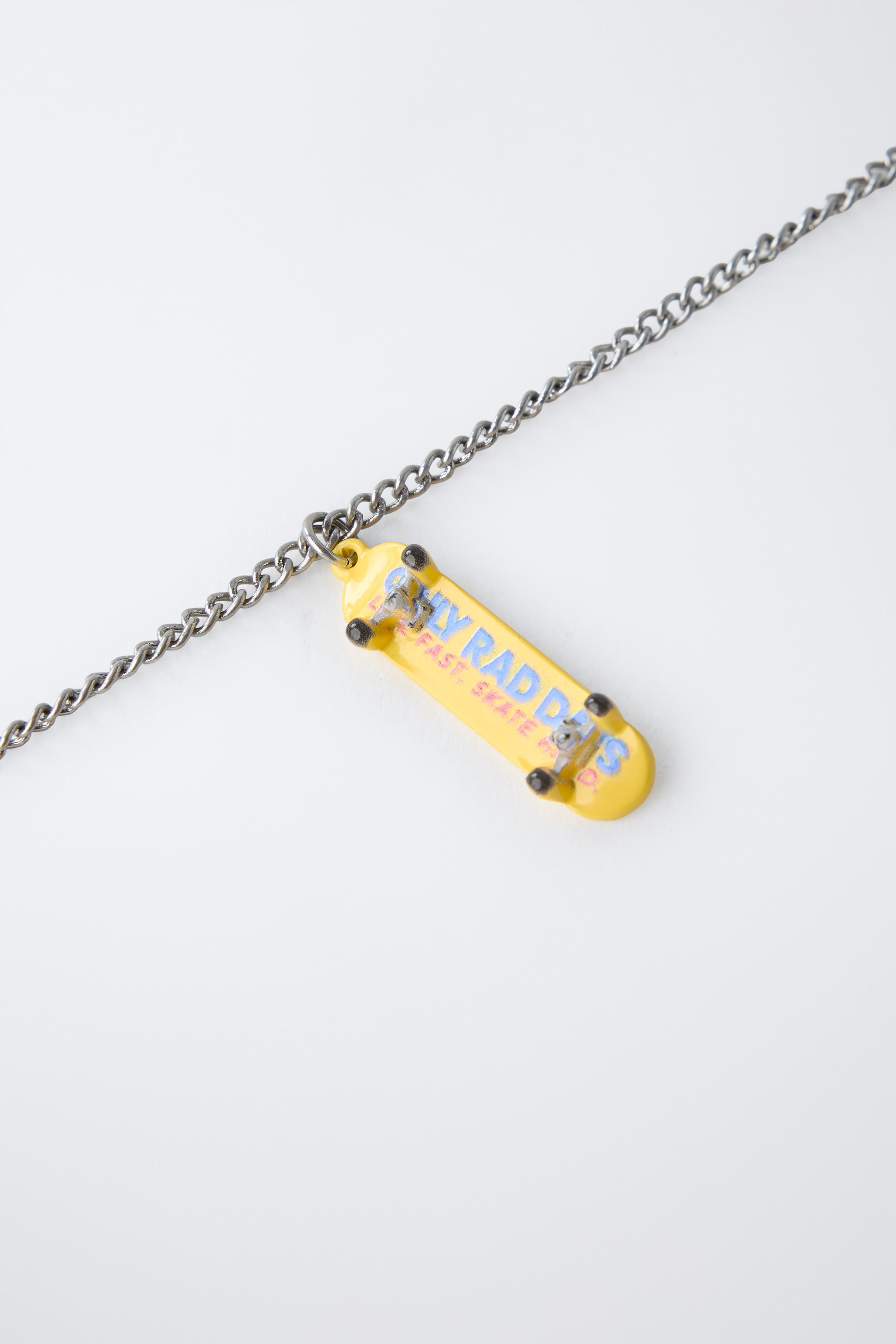 PACK OF TWO SKATE NECKLACES