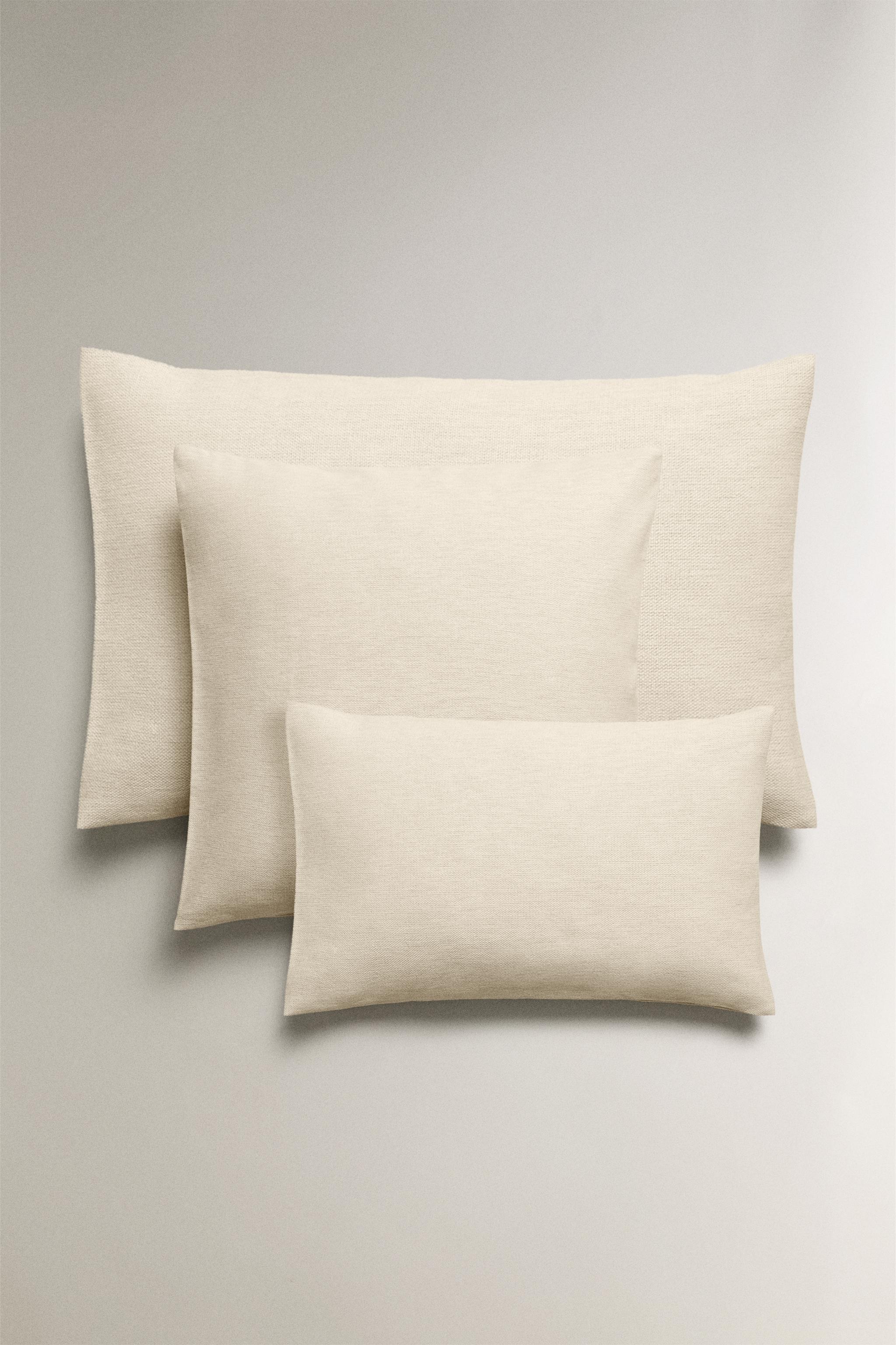PLAIN THROW PILLOW COVER