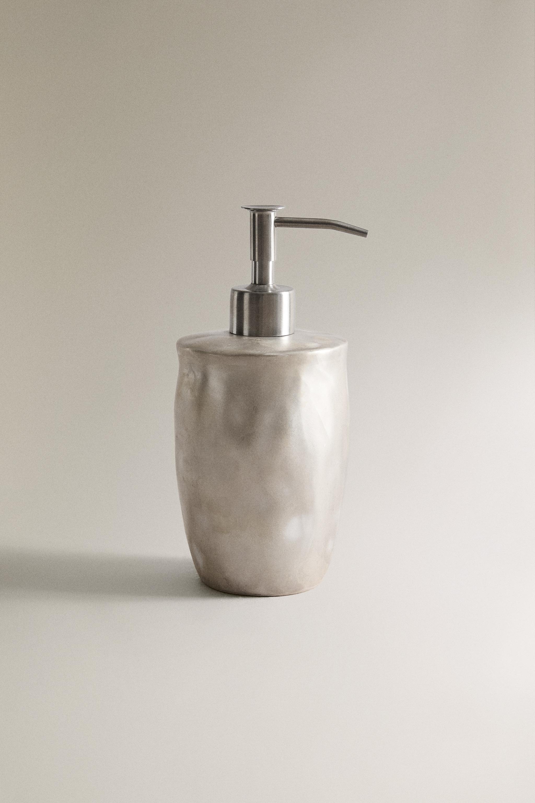 CERAMIC SHINY SOAP DISPENSER