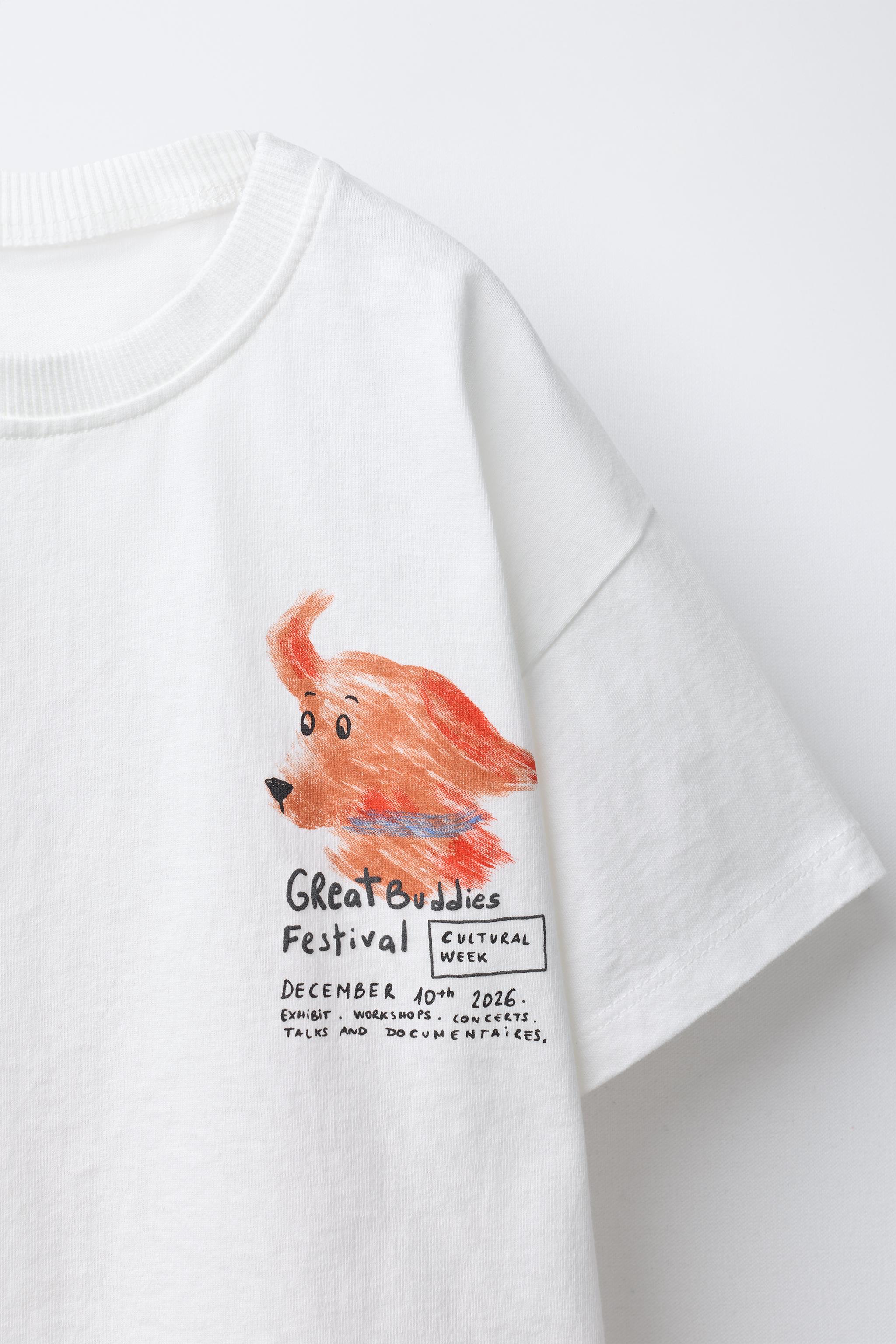DOG PRINT T-SHIRT