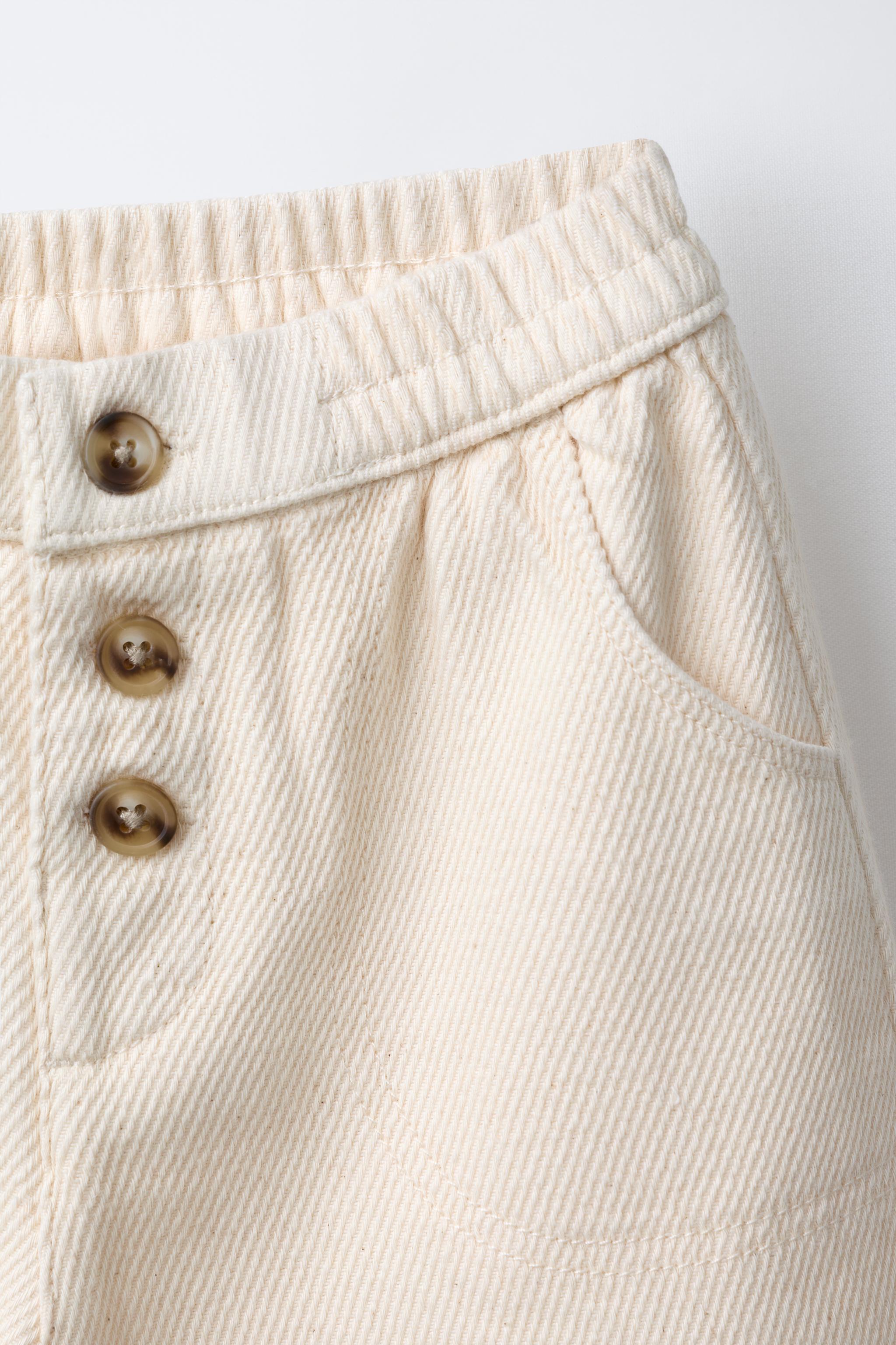 SOFT TOUCH BUTTON PANTS