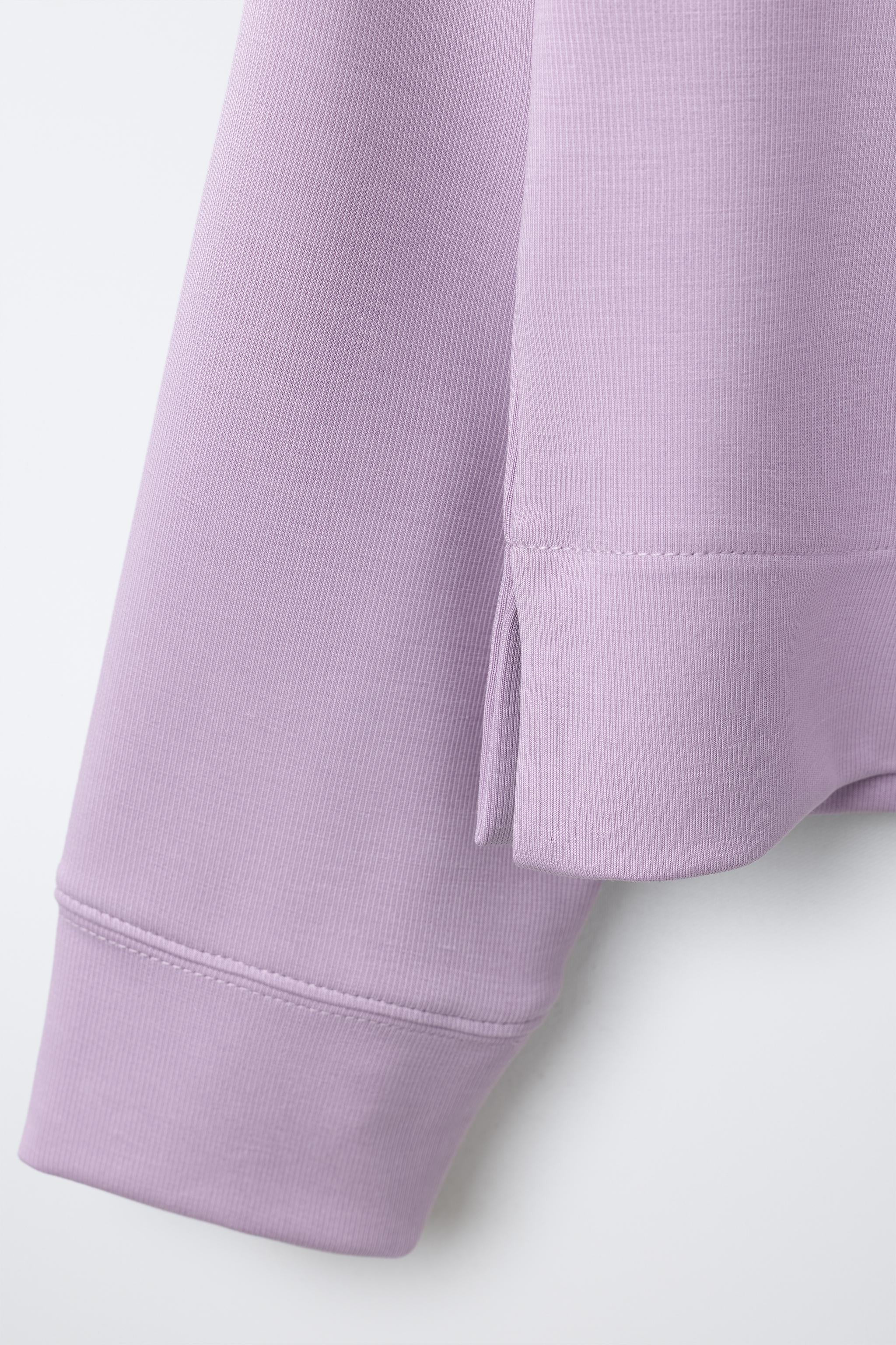 SWEATSHIRT WITH MODAL TEXT