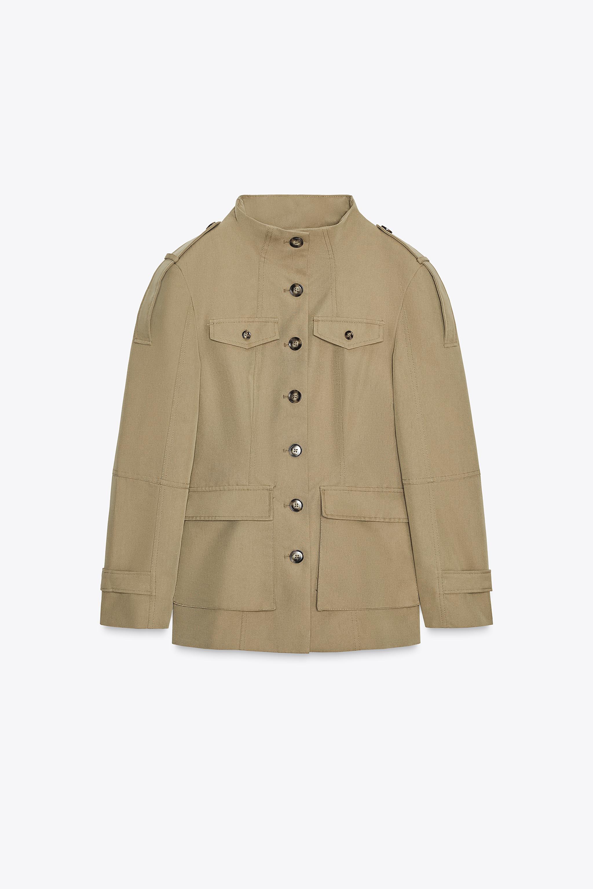 TABBED POCKET JACKET