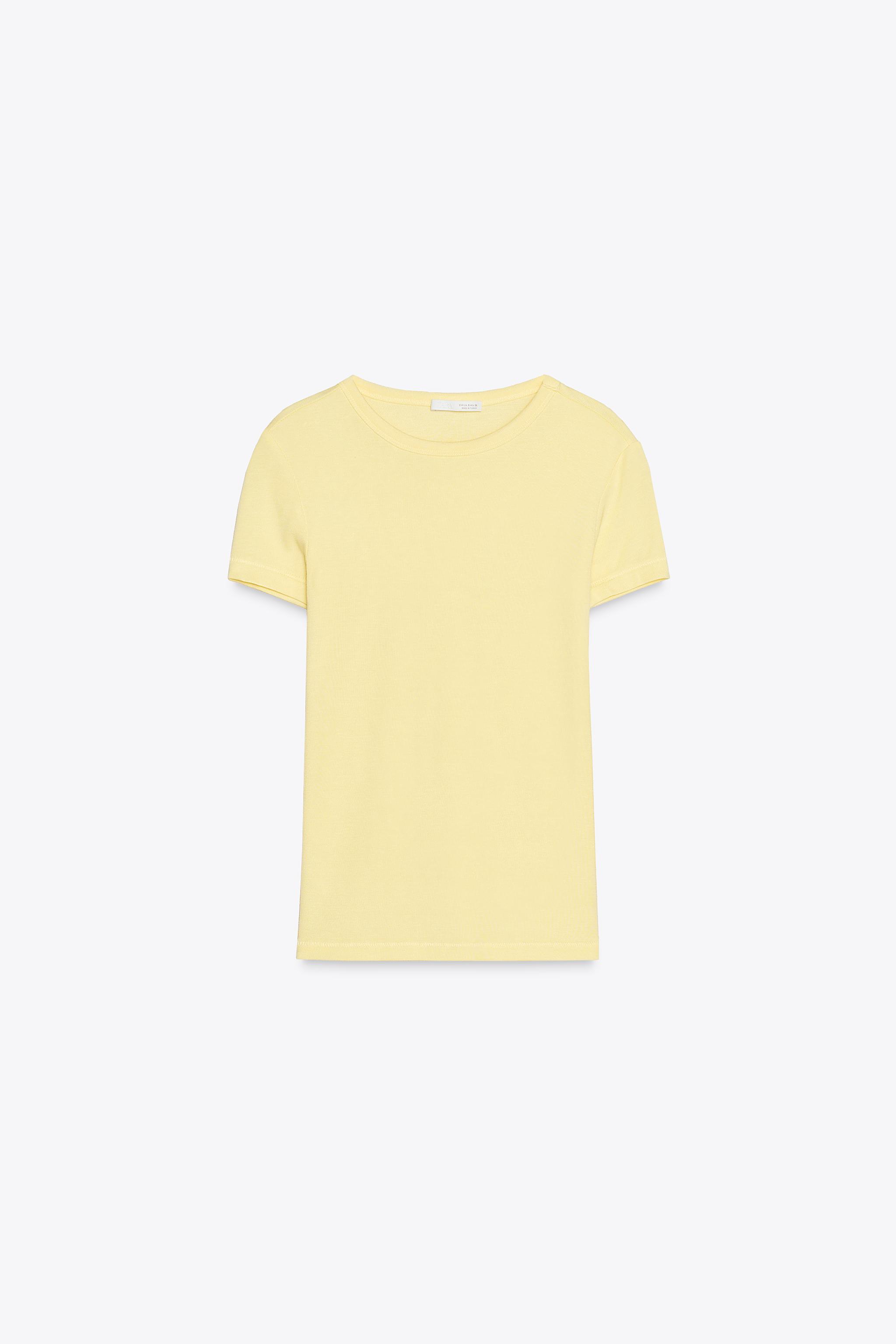 SHORT SLEEVE VISCOSE T-SHIRT