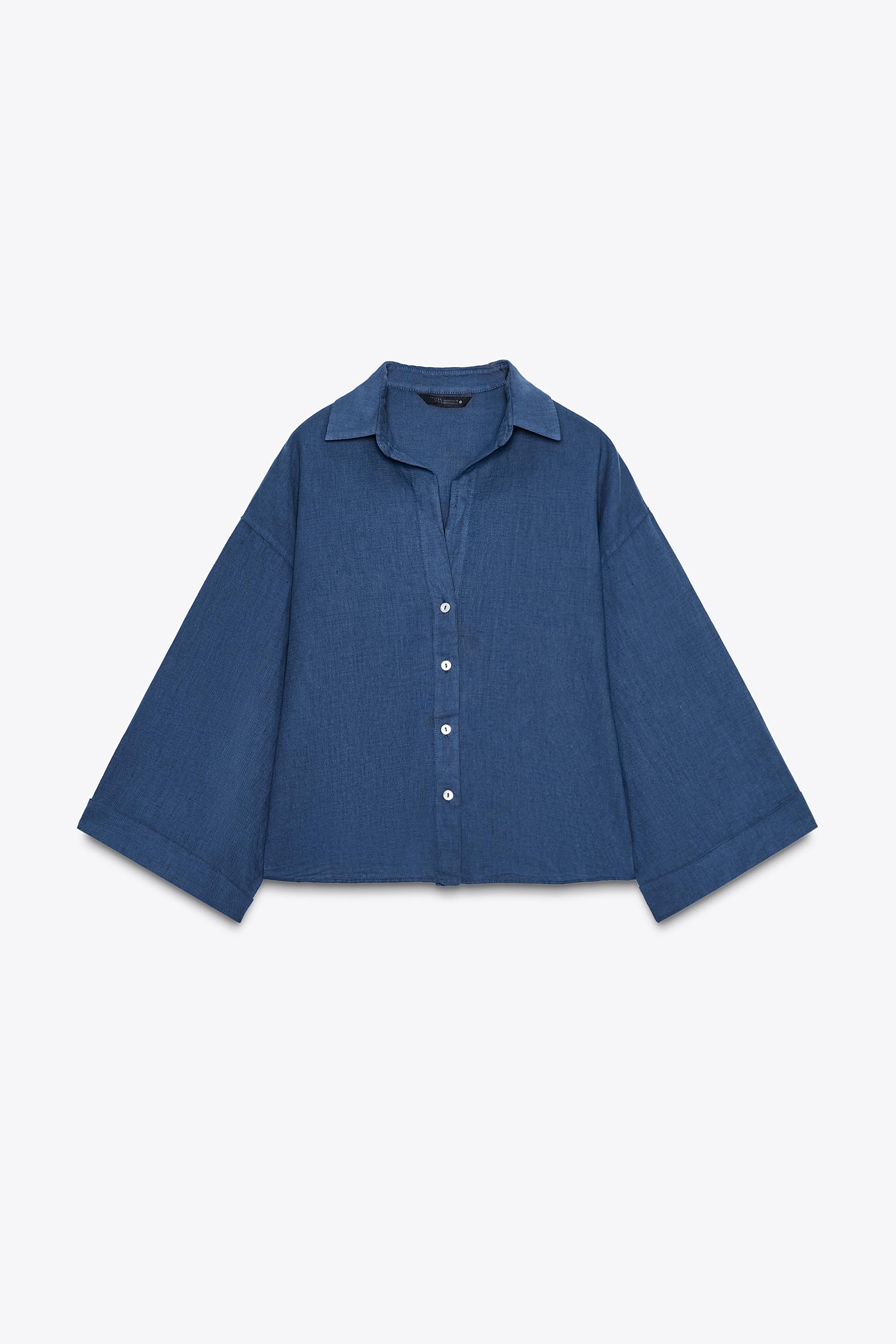 ZW COLLECTION LINEN SHIRT