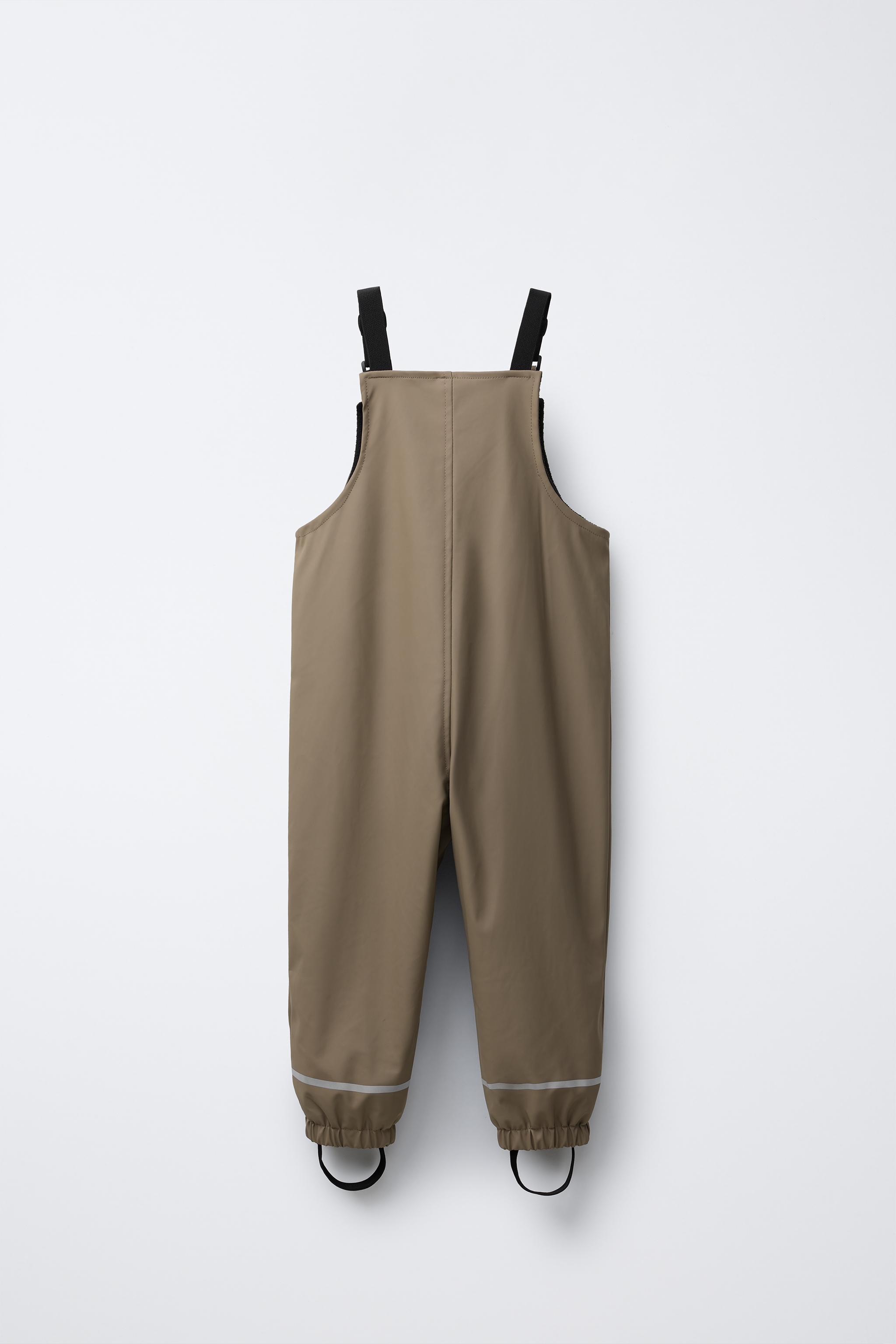 WATER-RESISTANT RUBBERIZED OVERALLS