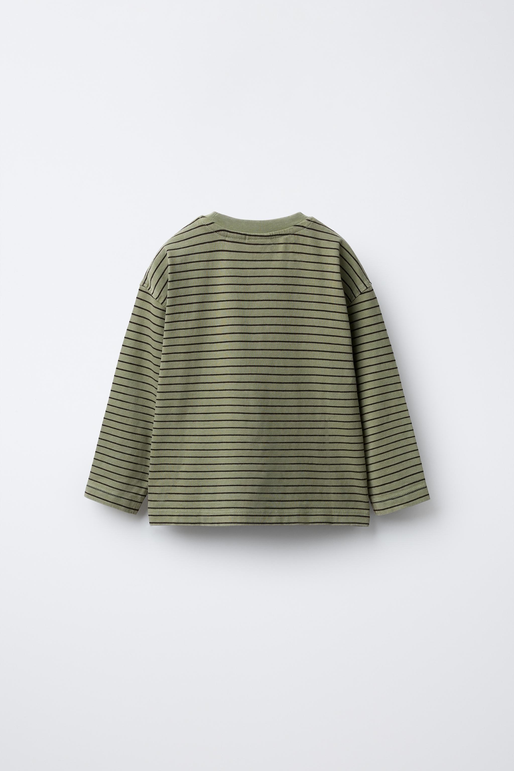 STRIPED LOGO T-SHIRT