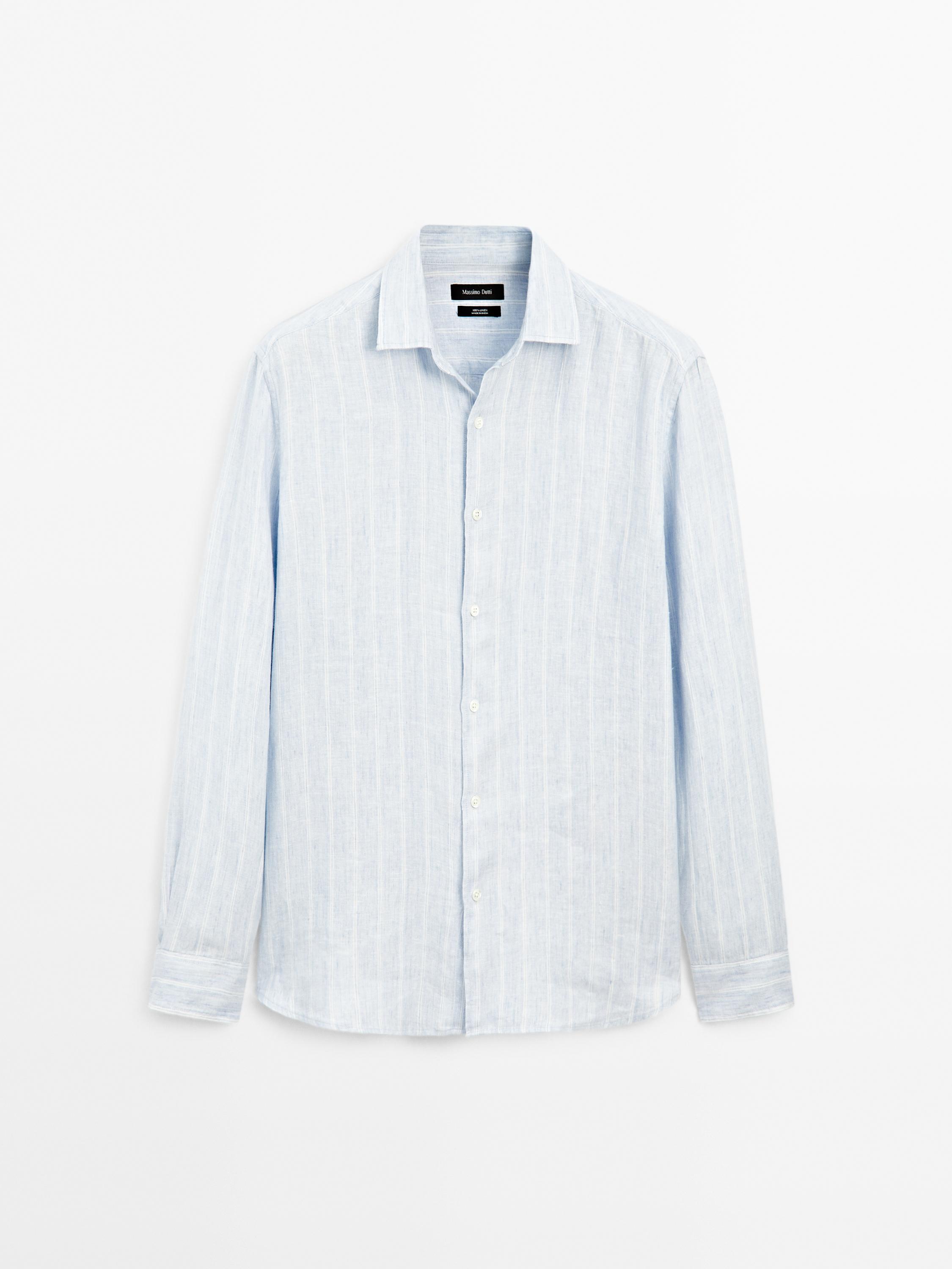 Regular fit double-stripe shirt