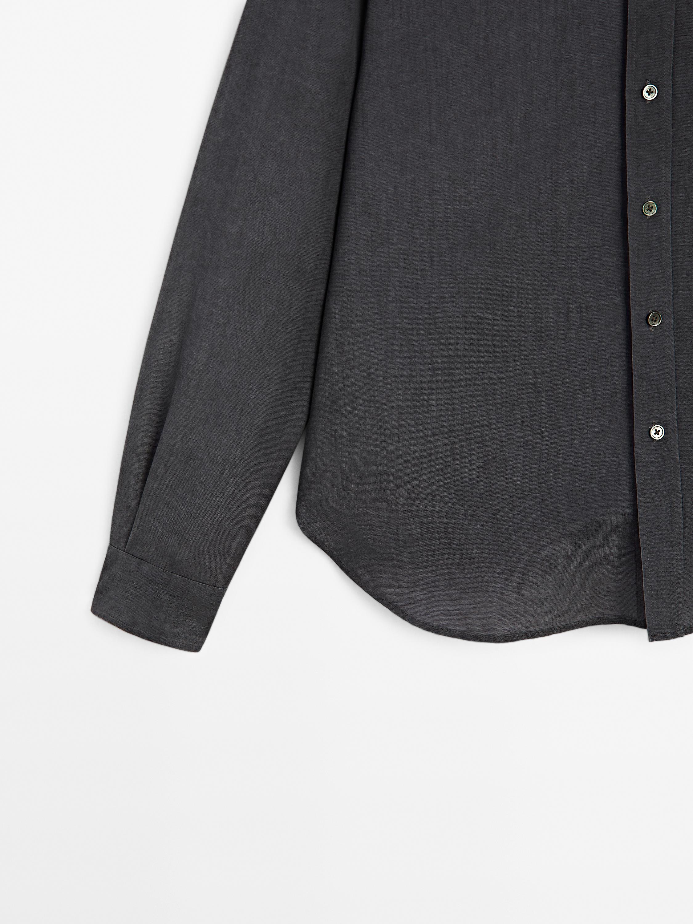 Regular fit flowing shirt